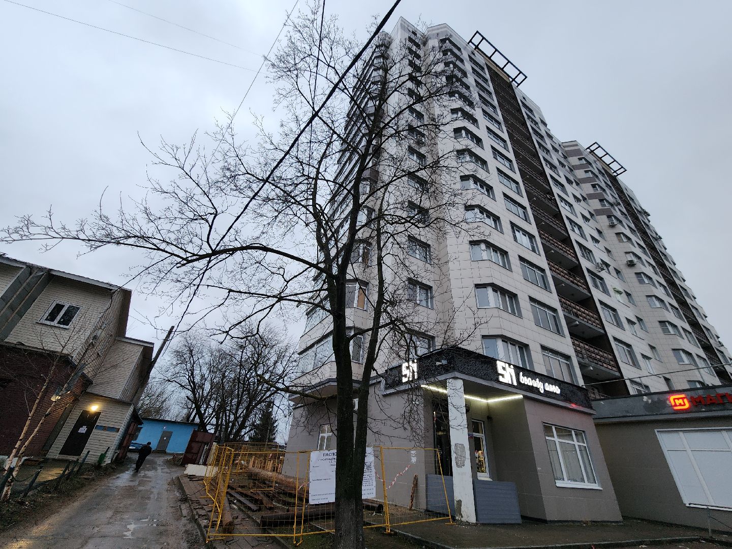 Чехов, улица Чехова 16, многоквартирный дом, канализация, строительство, вертикалки,