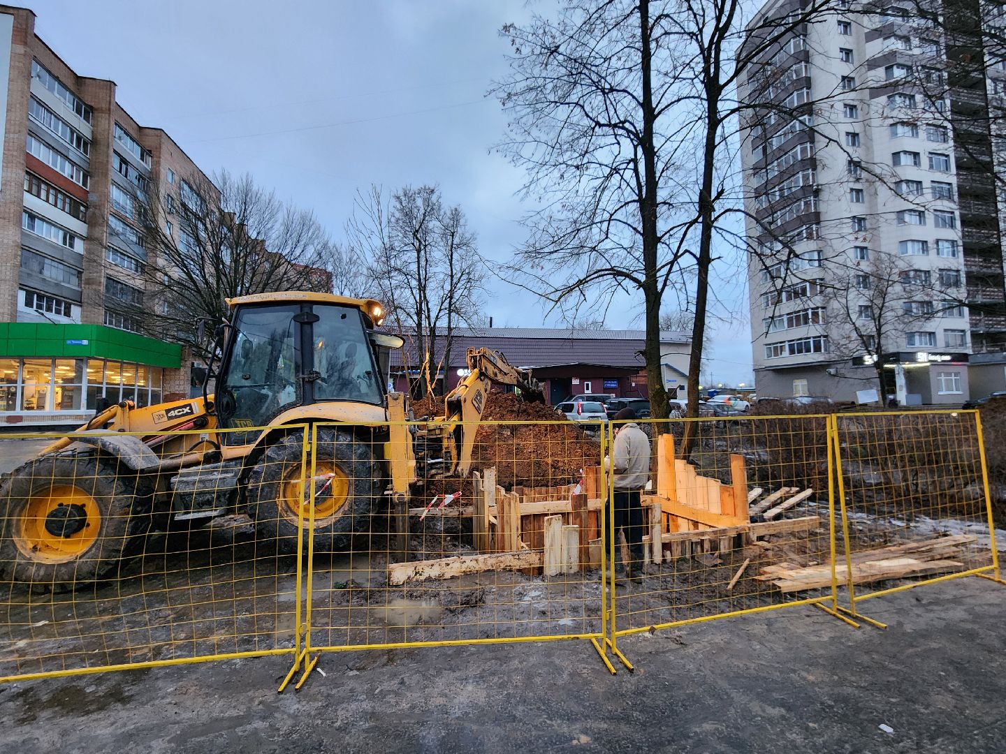 Чехов, улица Чехова 16, многоквартирный дом, канализация, строительство, вертикалки,