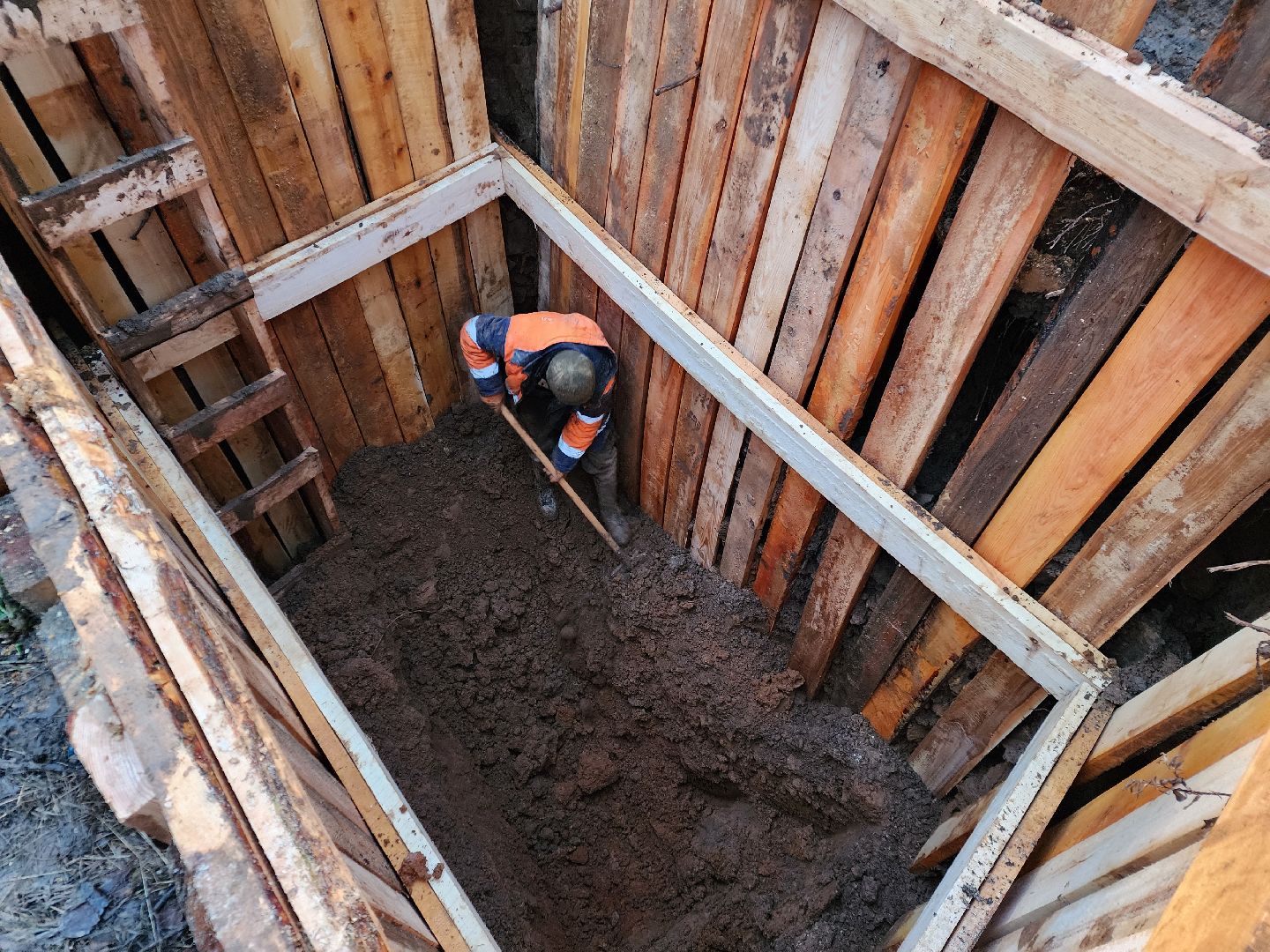 Чехов, улица Чехова 16, многоквартирный дом, канализация, строительство, вертикалки,