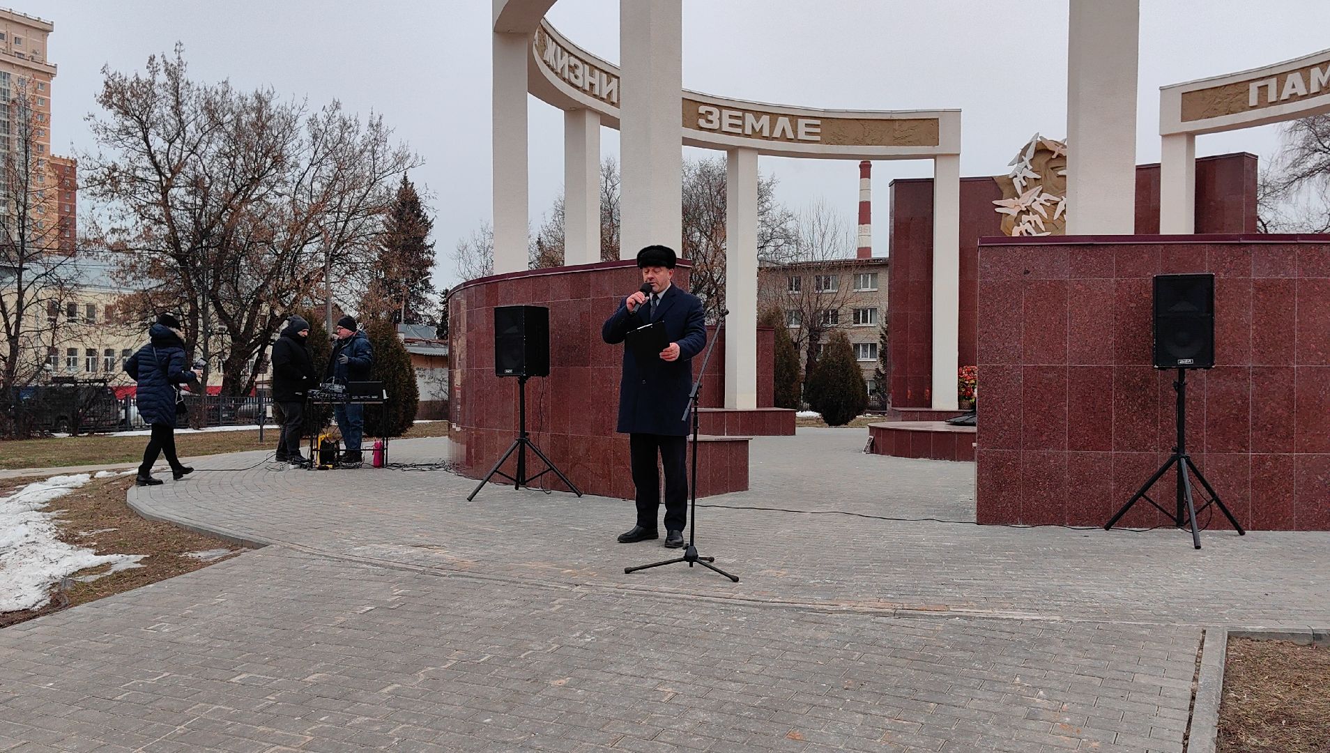 мемориал, память, аллея памяти, возложение цветов,