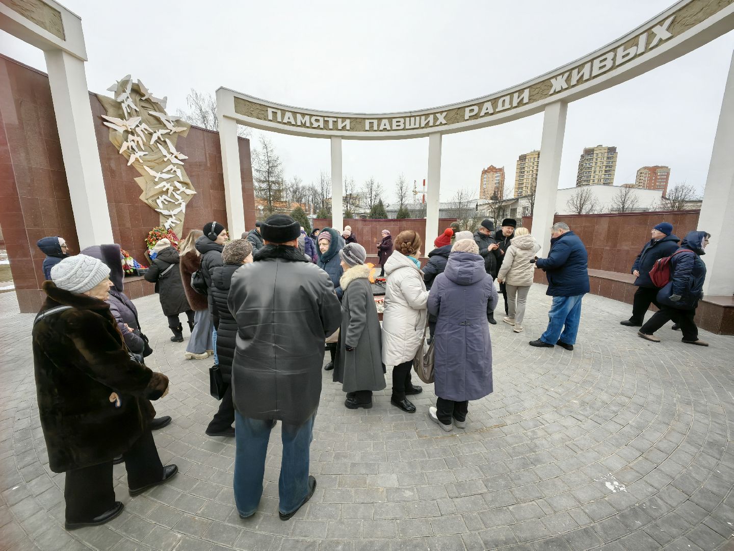 мемориал, память, аллея памяти, возложение цветов,