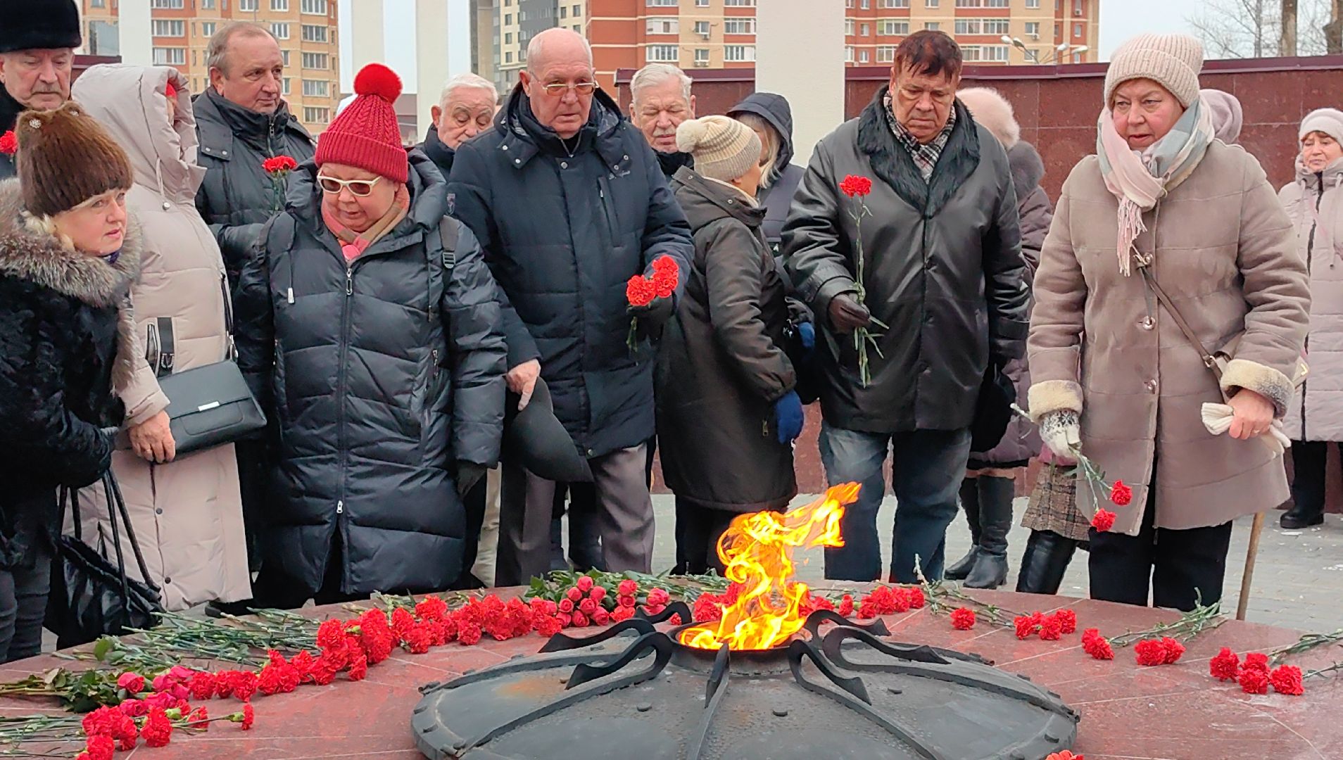 мемориал, память, аллея памяти, возложение цветов,