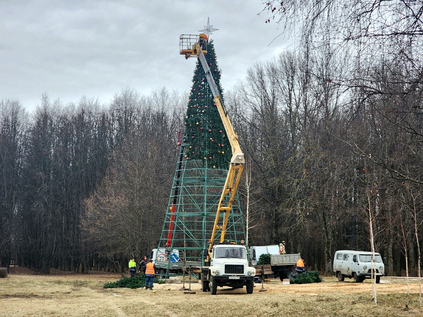 пущино, серпухов, новый год,