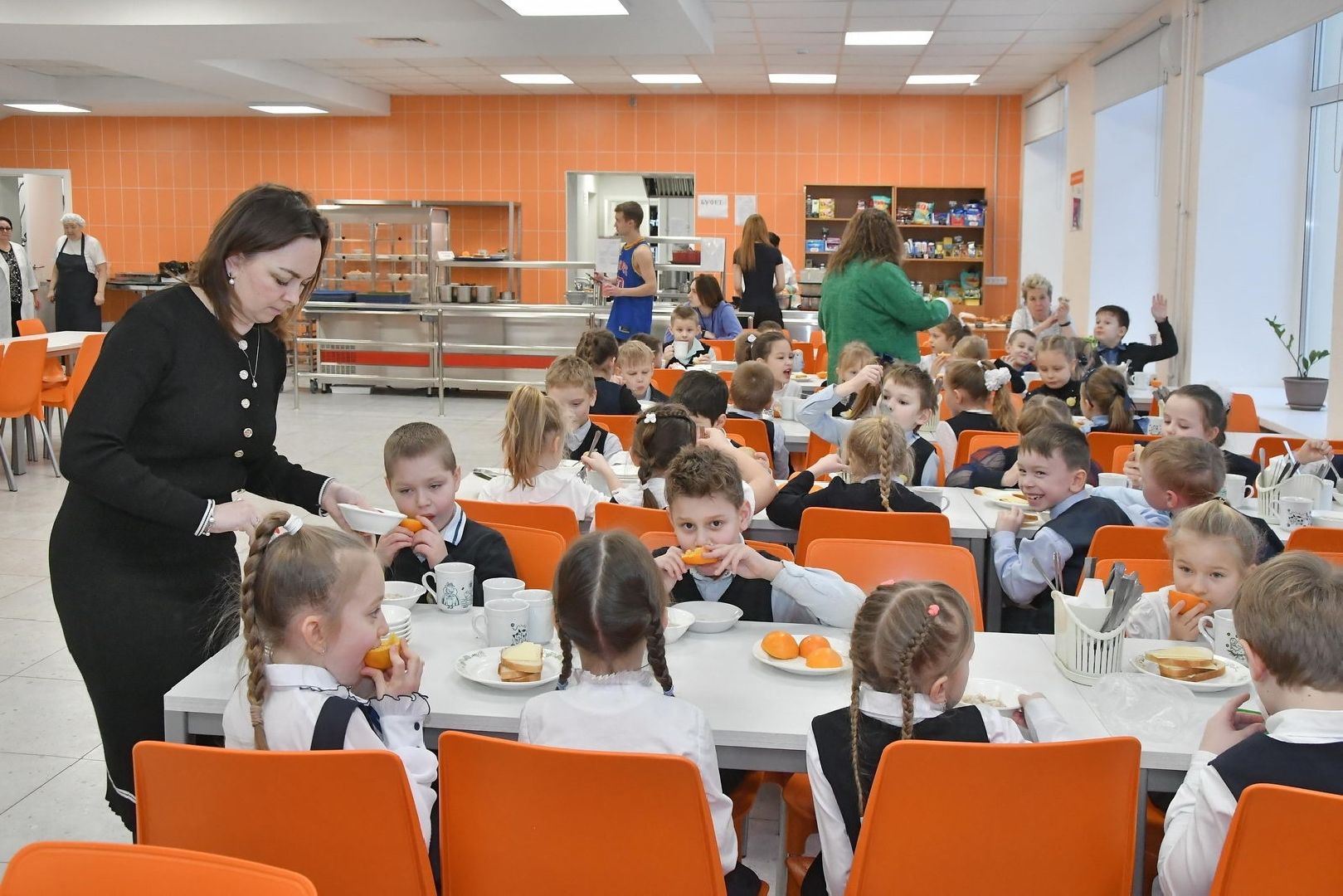школа Попова Власиха, школа им ас попова,Питание в школе, родительский контроль, проверка питания в школе,
