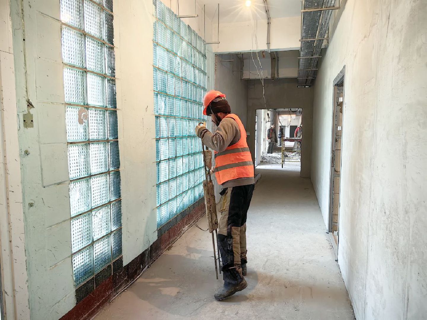 капистальный ремонт, школа, здание, Строительство, демонтаж, вертикалки,