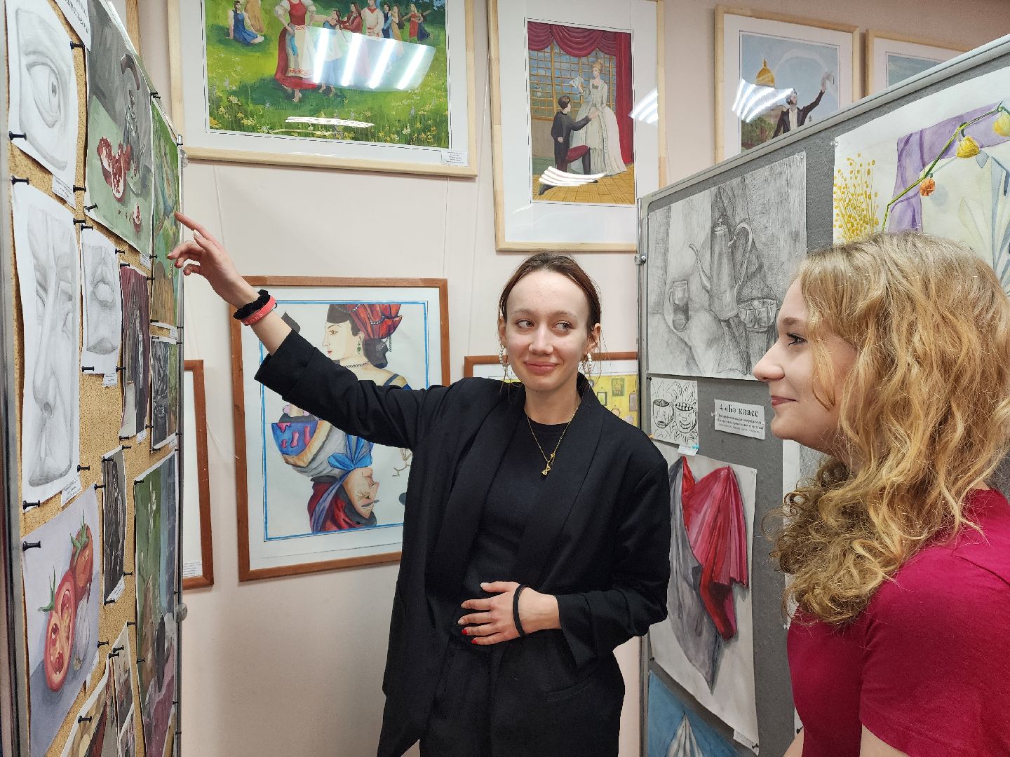 красноармейск, городской округ пушкинский, дополнительное образование, молодые художники, выставка,