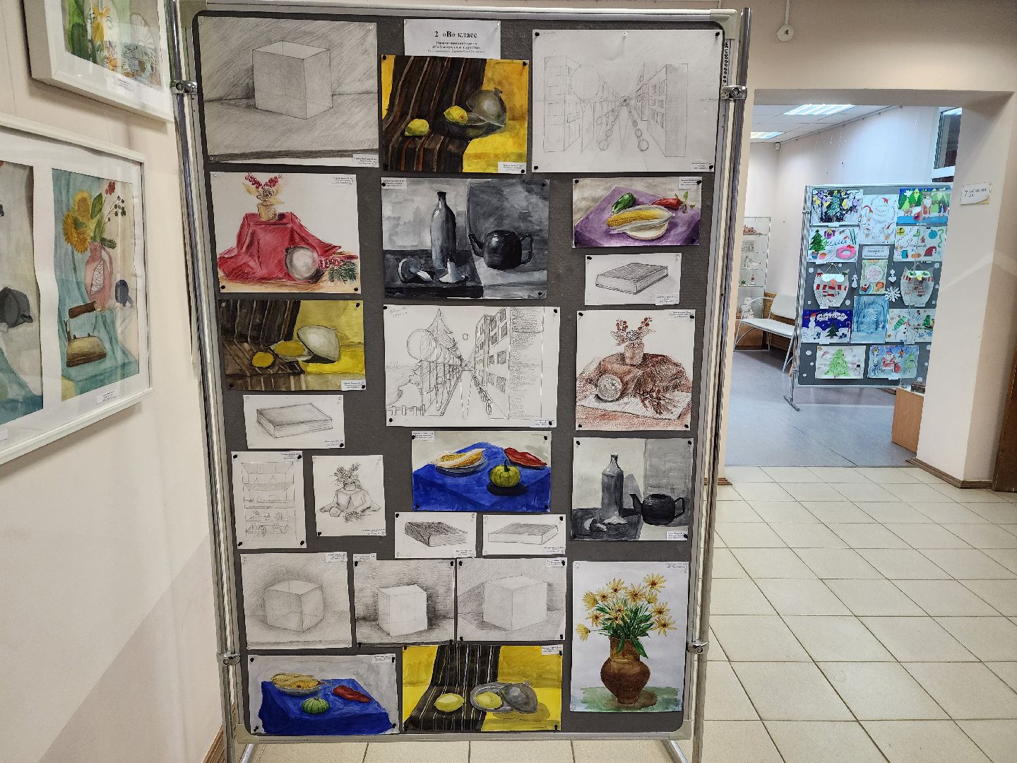 красноармейск, городской округ пушкинский, дополнительное образование, молодые художники, выставка,