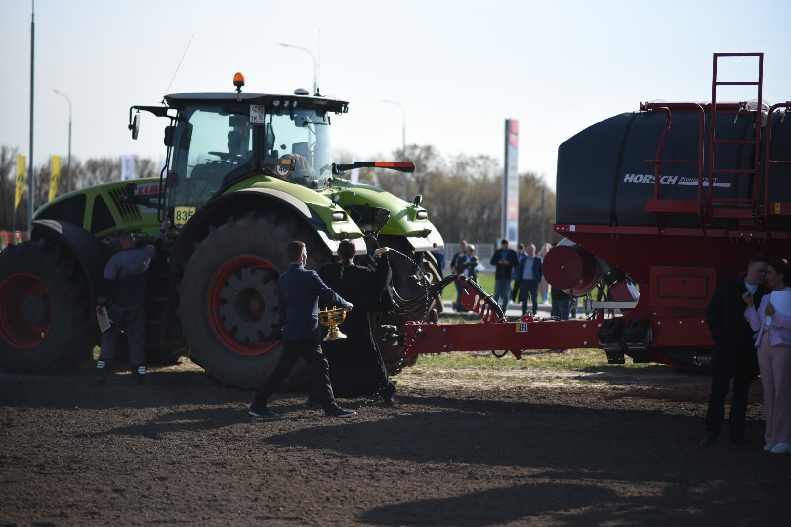 Луховицы, Первая борозда, посев