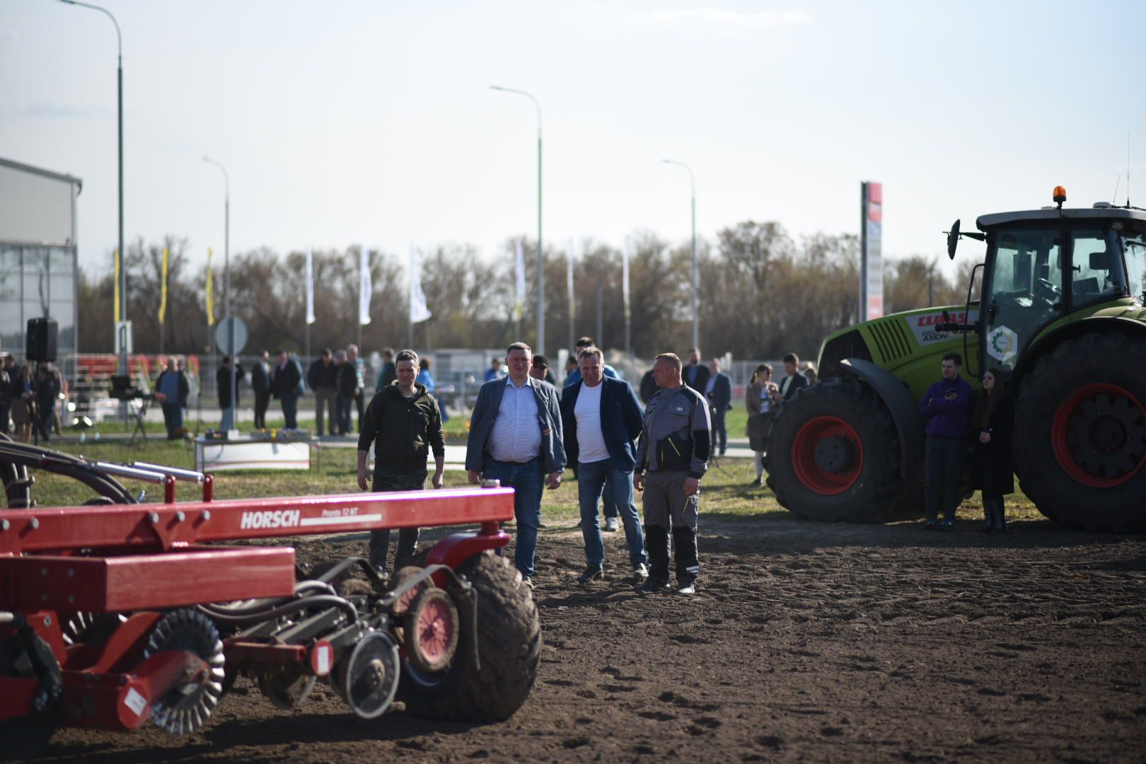 Луховицы, Первая борозда, посев