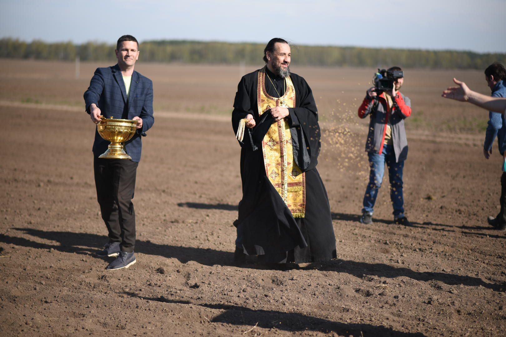 Луховицы, Первая борозда, посев