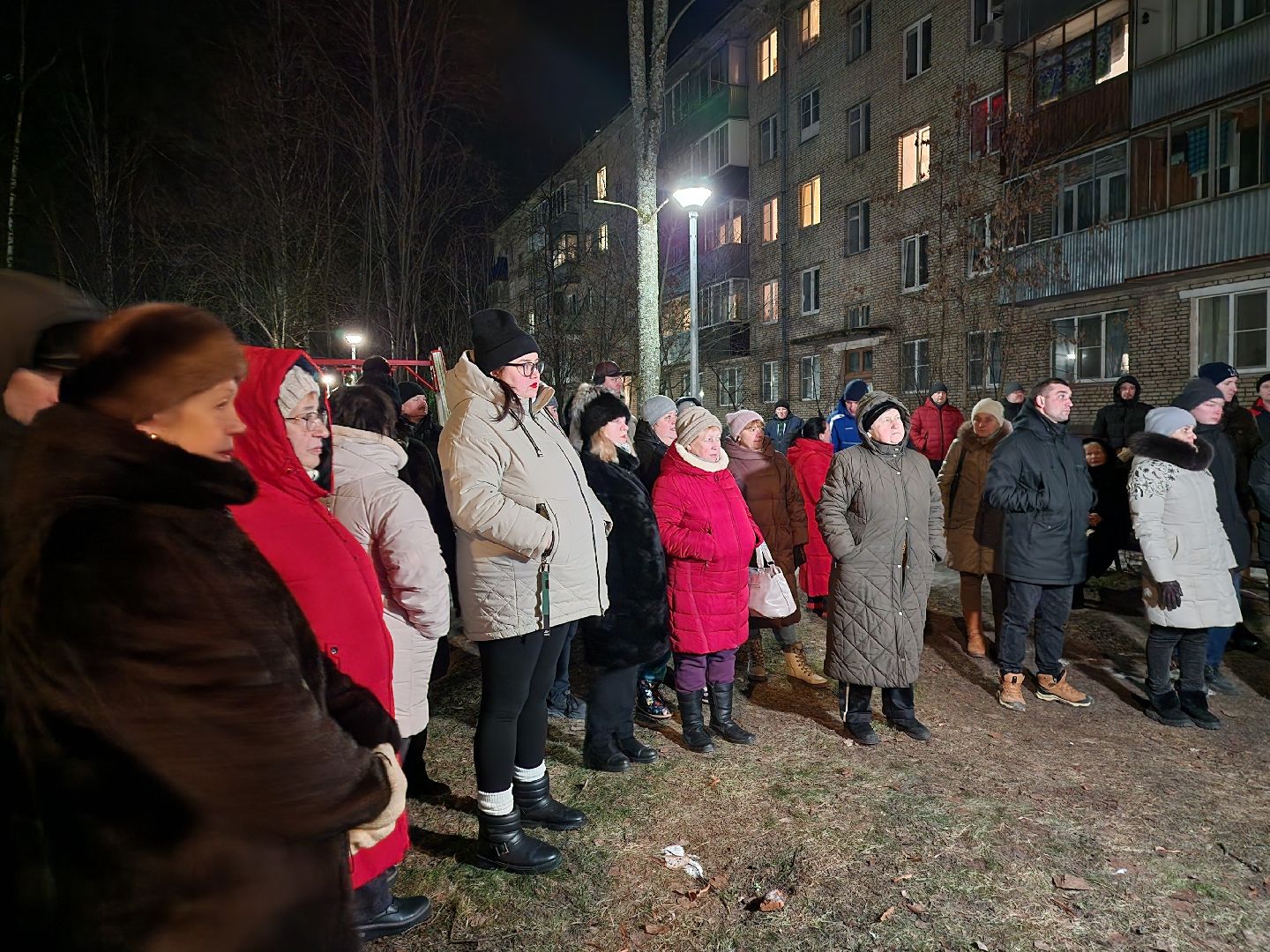 Дубна, Встреча с жителями, Благоустройство двора, Жкх, вертикалки,