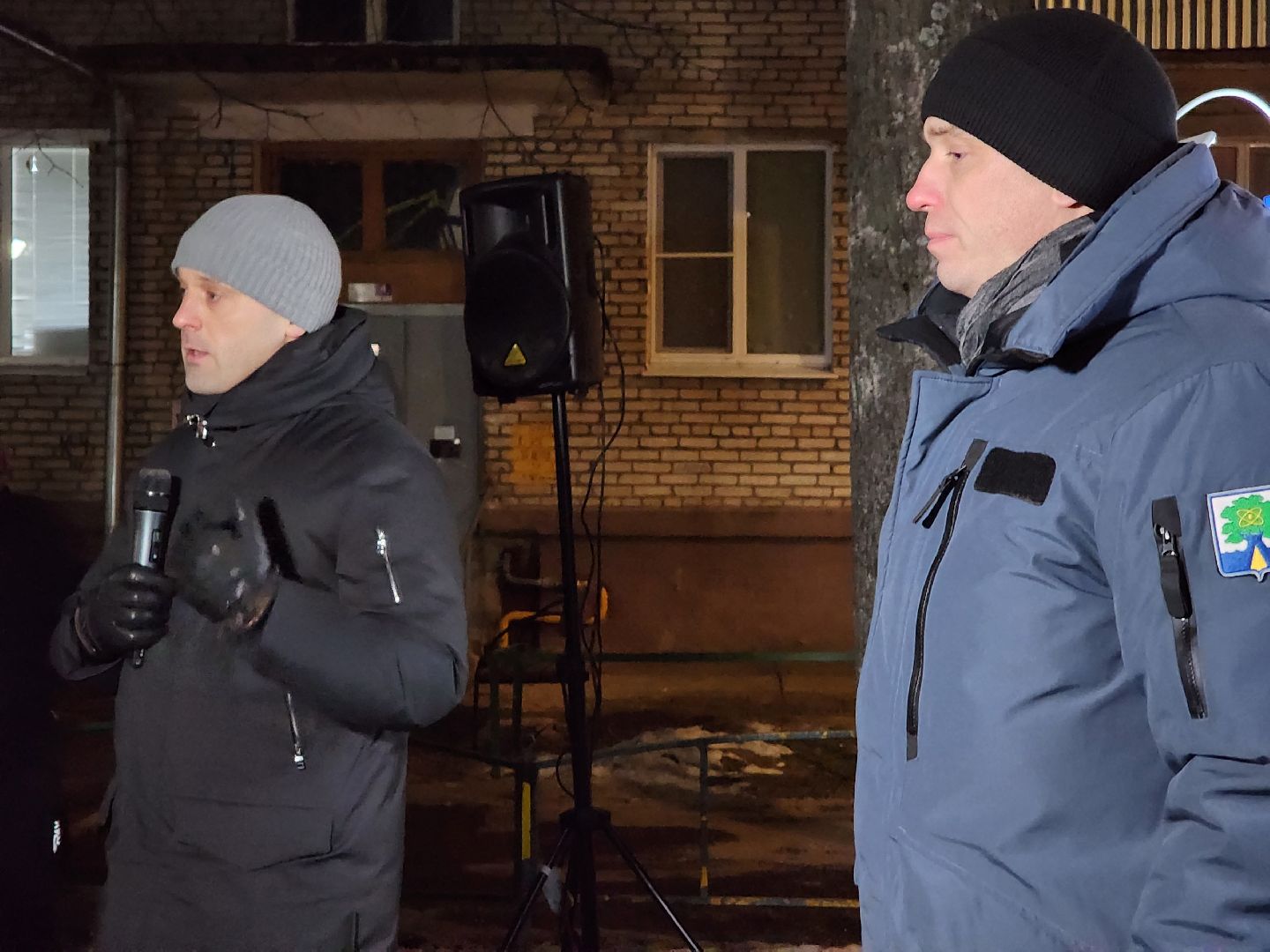 Дубна, Встреча с жителями, Благоустройство двора, Жкх, вертикалки,