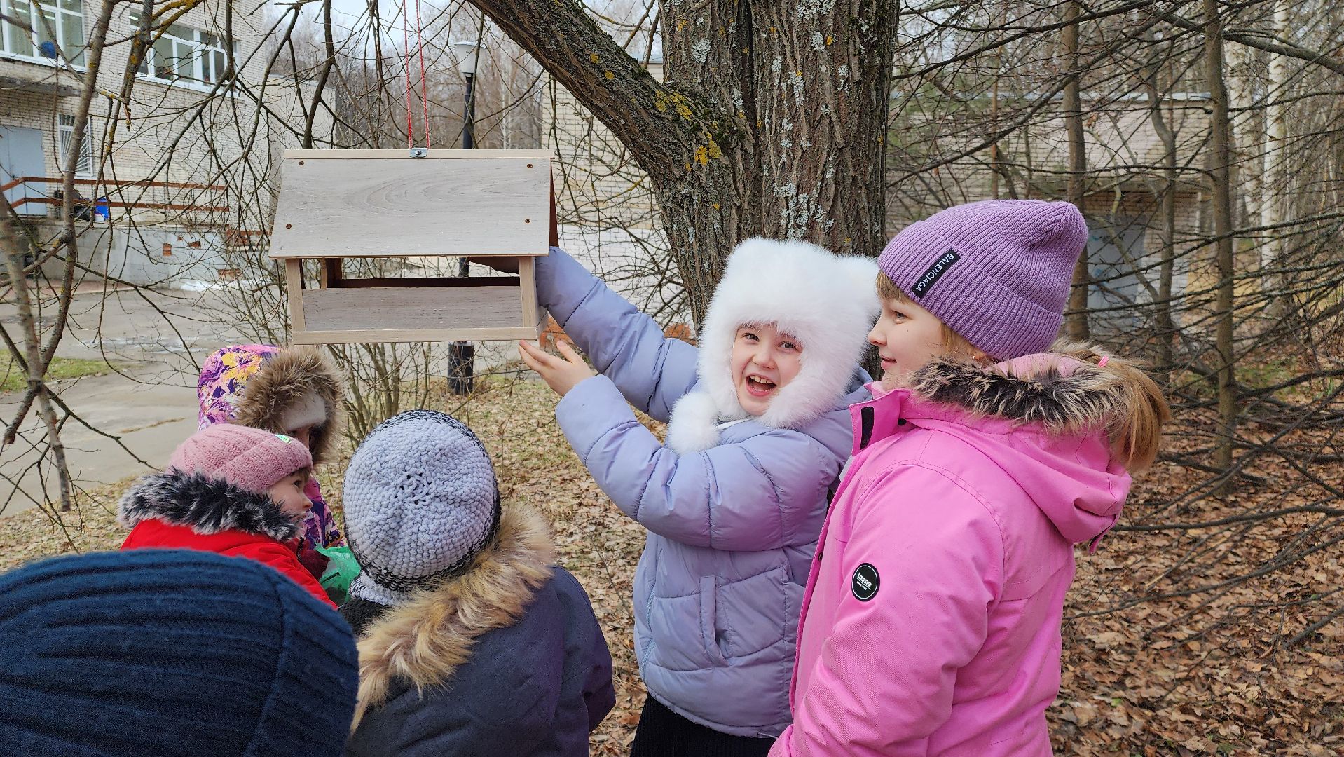 покорми птиц зимой, движение первых, орлята россии, гимназия протвино,