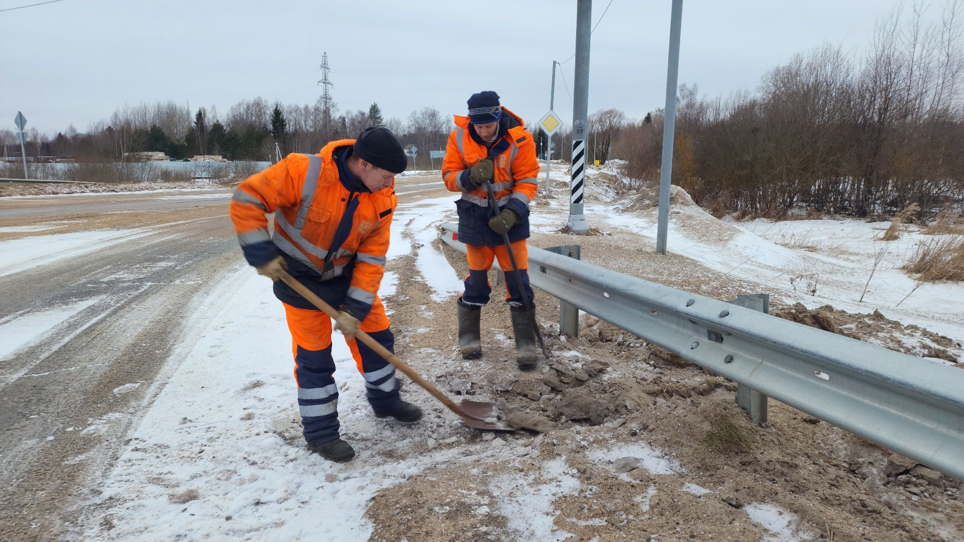 дорожные работы, содержание дорог, безопасность на дорогах, волоколамск,