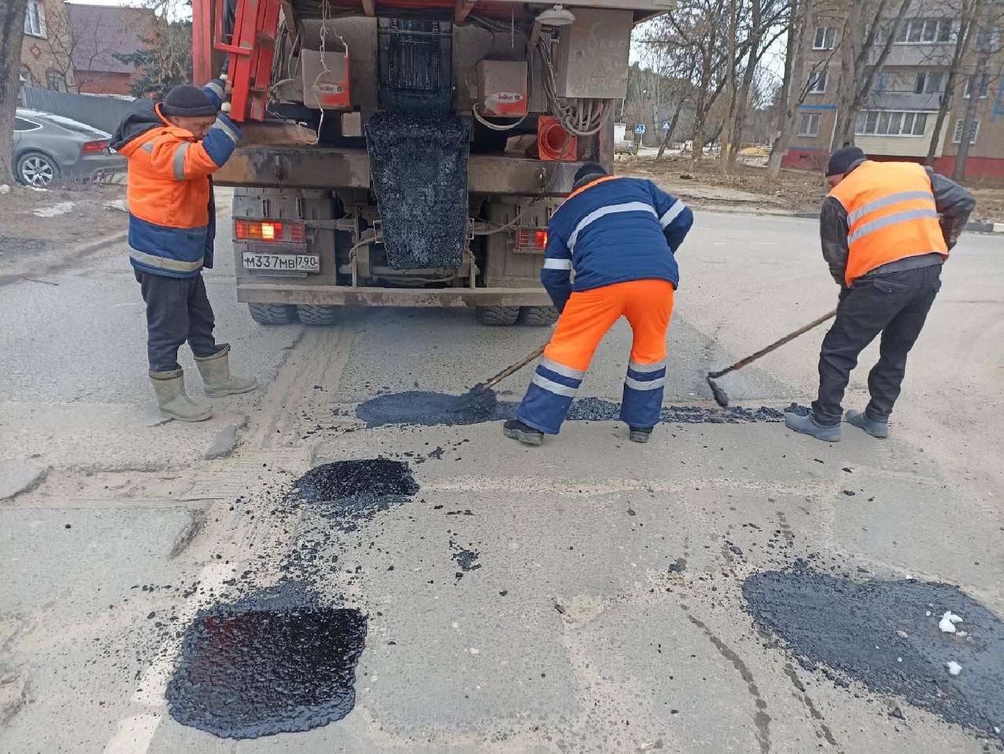 воскресенск, благоустройство, ямочный ремонт, вертикалки,