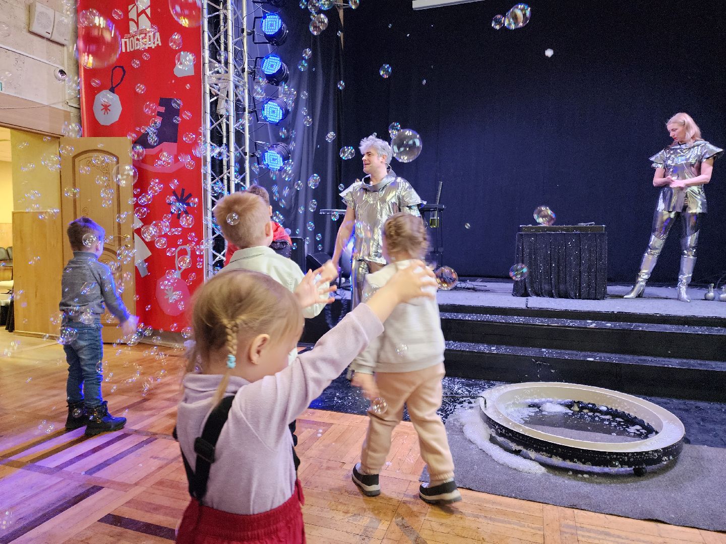 раменское, общество, шоу мыльных пузырей в дк победа,