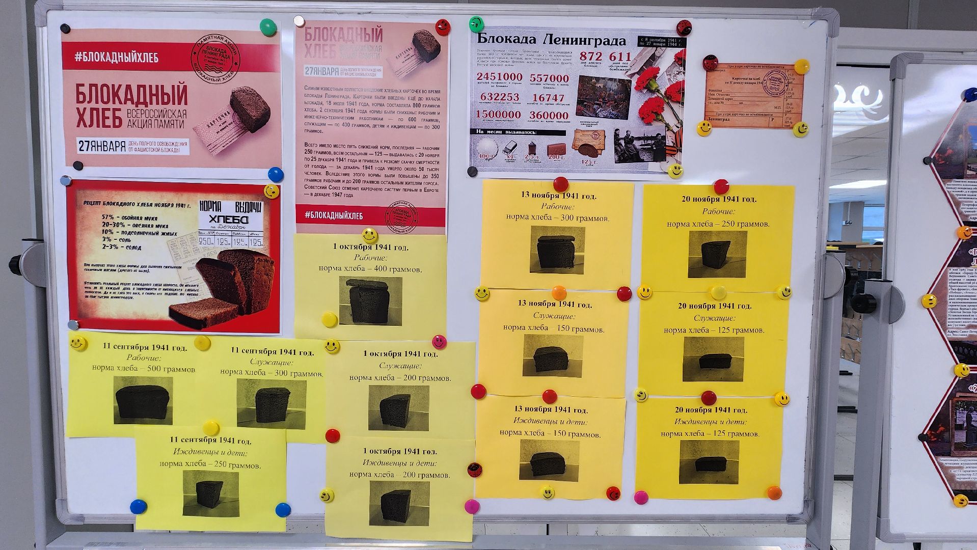 блокадный хлеб, Лобня, Школа,
