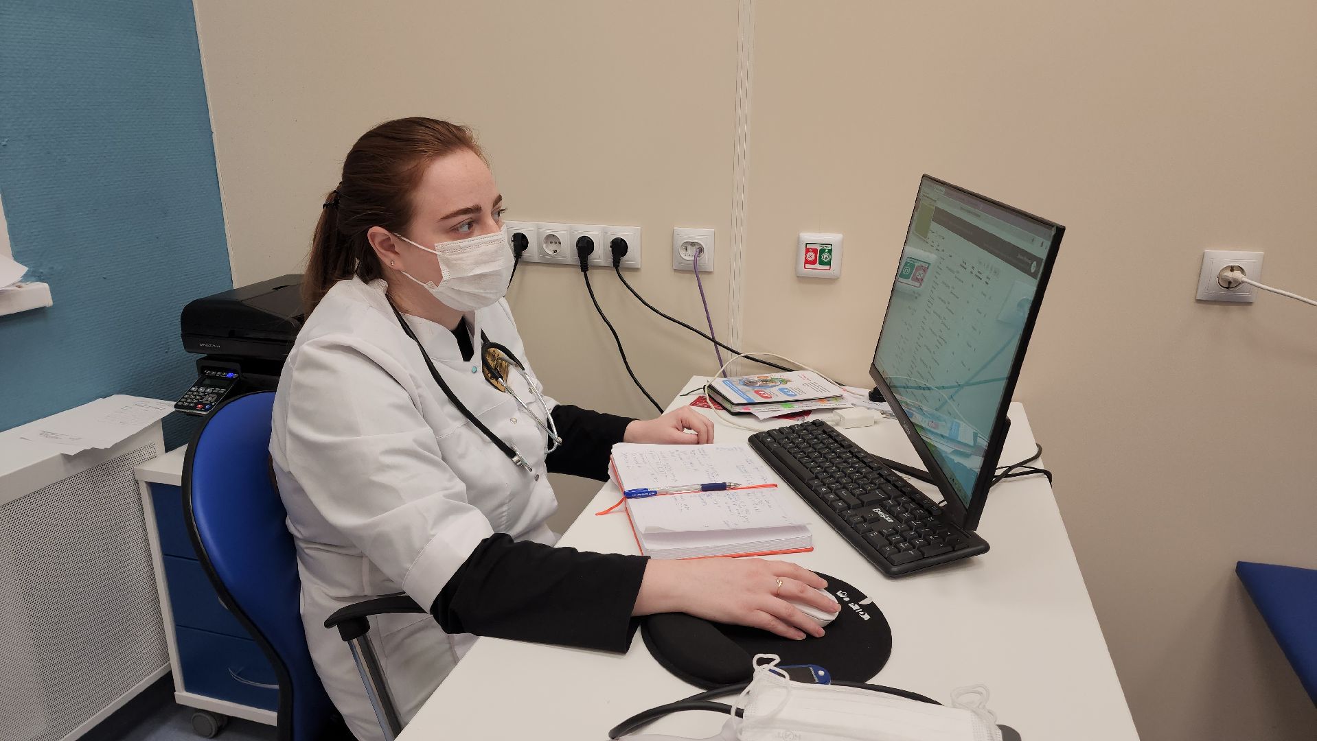 Новая поликлиника, Лобня, вертикалки,