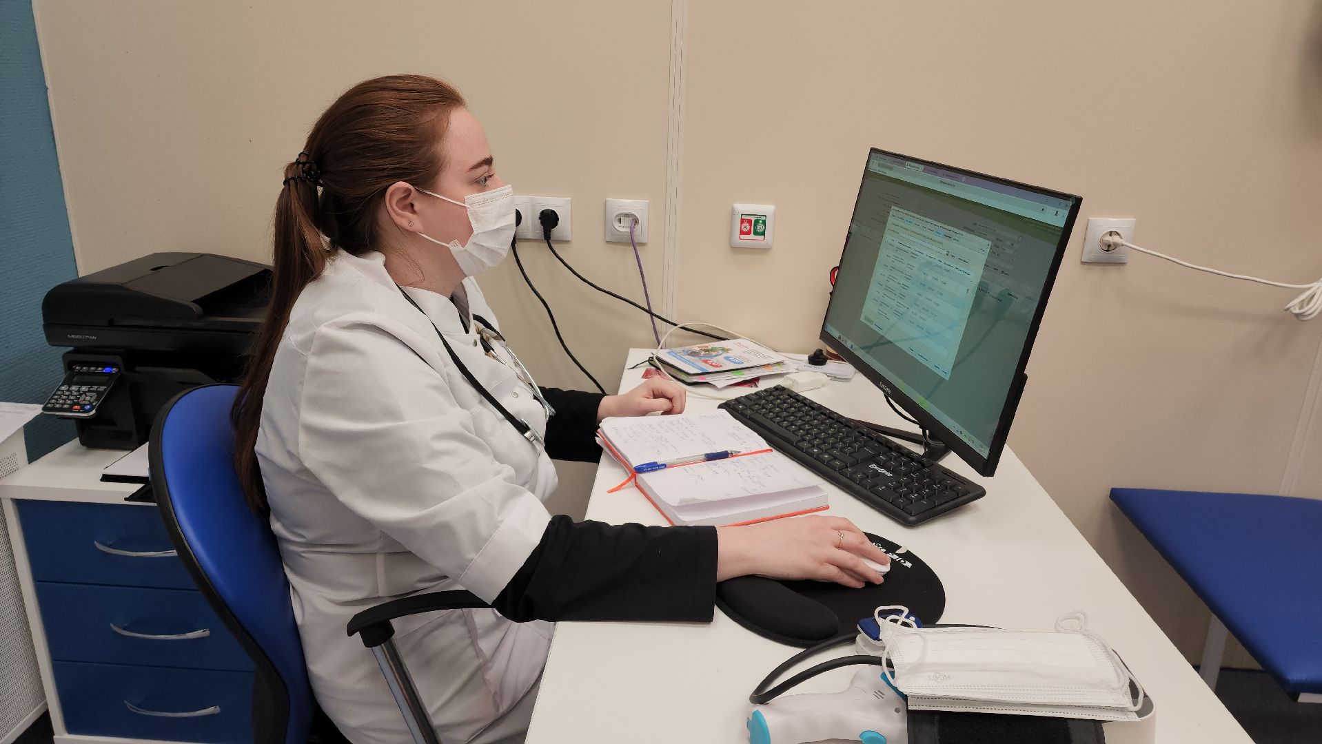 Новая поликлиника, Лобня, вертикалки,