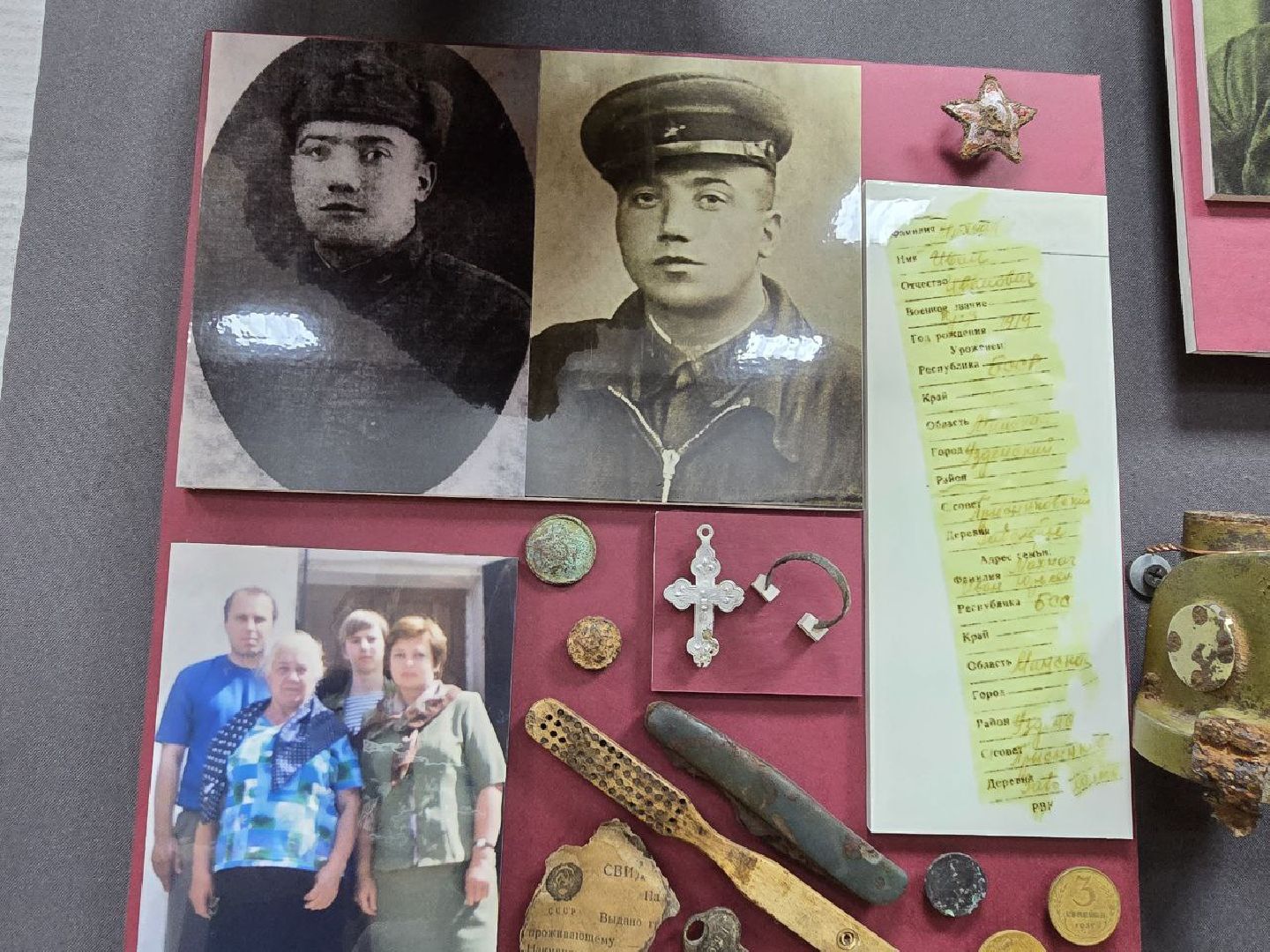 можайск, можайский муниципальный округ, подмосковье, выставка, великая отечественная война, вов, поисковые отряды, уникальные предметы времен вов, история,