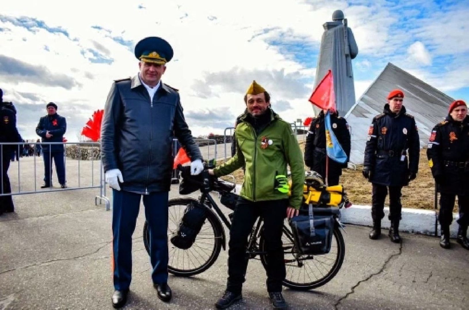 Звенигород, акция, велопробег, День Победы, патриотическая акция