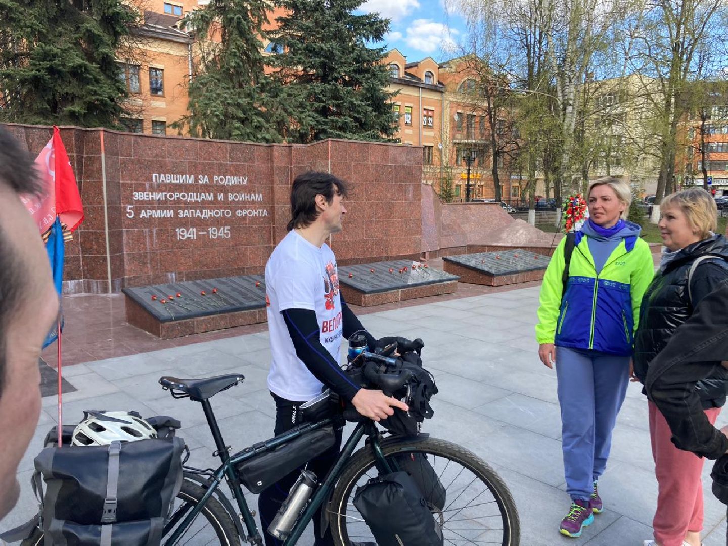 Звенигород, акция, велопробег, День Победы, патриотическая акция