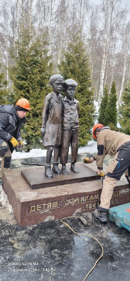памятник, лобня, парк, реконструкция,