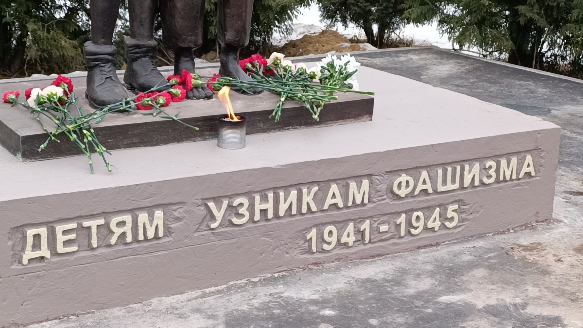 памятник, лобня, парк, реконструкция,