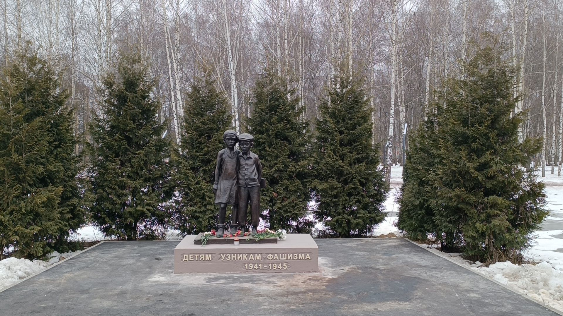 памятник, лобня, парк, реконструкция,