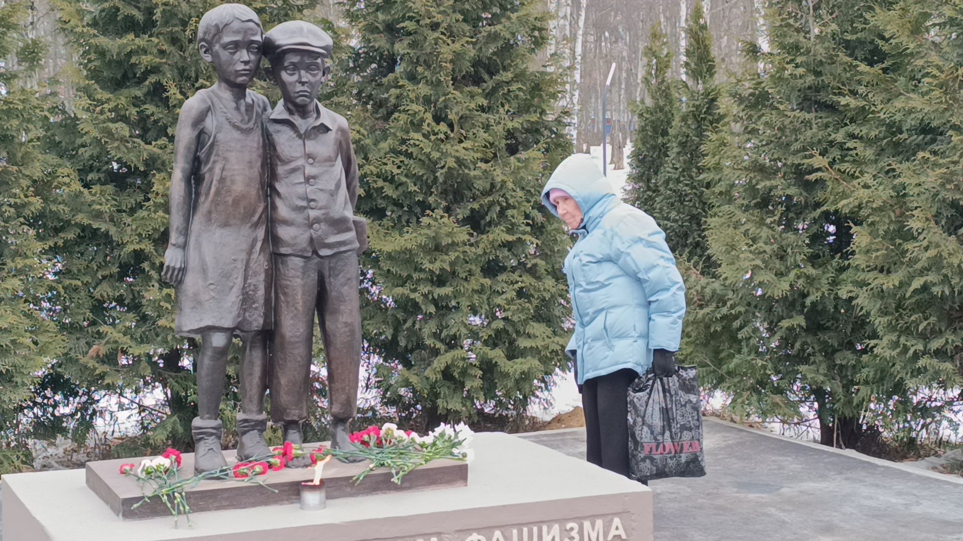 памятник, лобня, парк, реконструкция,