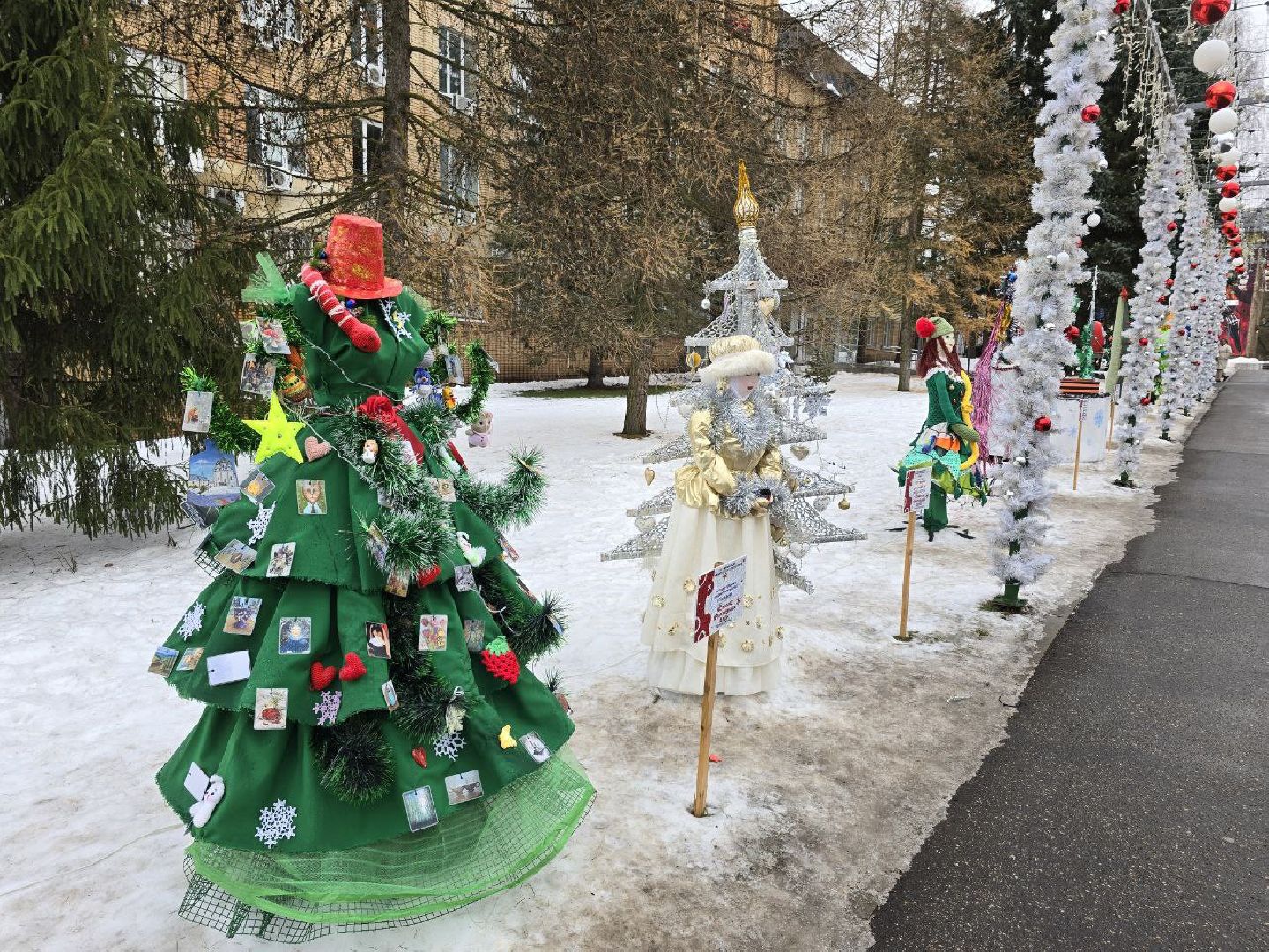 можайск, можайский муниципальный округ, подмосковье, фестиваль креативных елок, голосование, новый год,