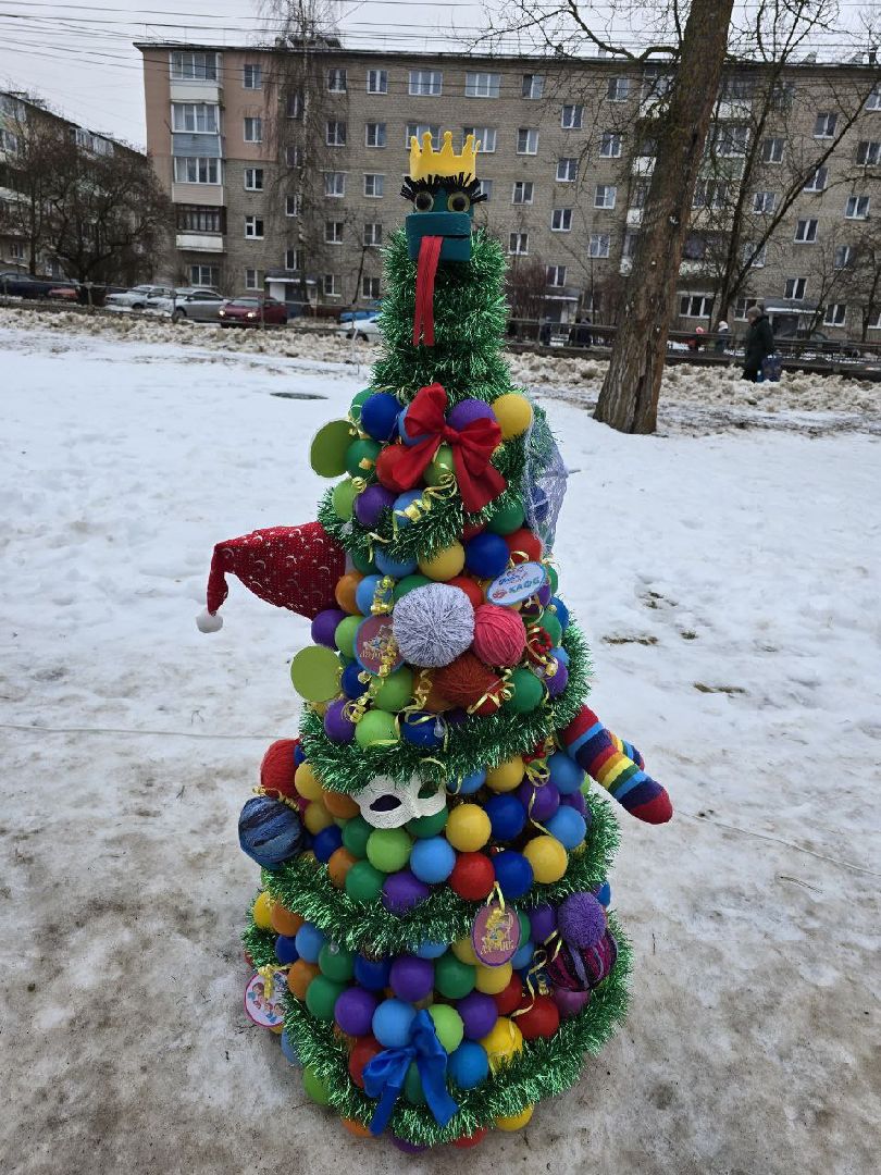 можайск, можайский муниципальный округ, подмосковье, фестиваль креативных елок, голосование, новый год,