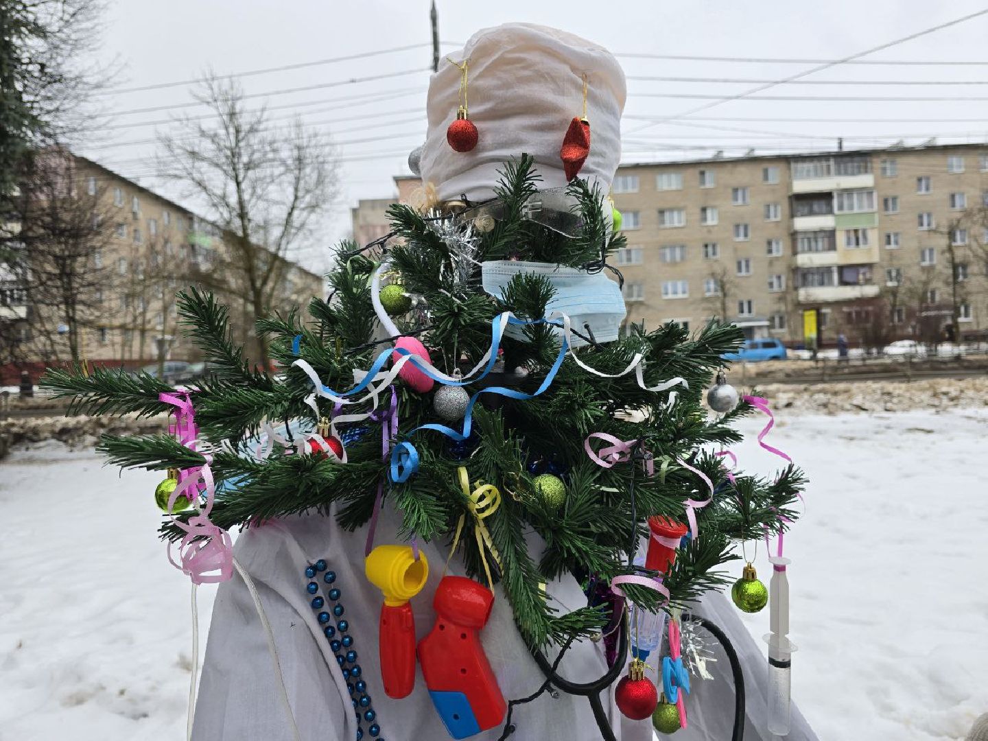можайск, можайский муниципальный округ, подмосковье, фестиваль креативных елок, голосование, новый год,