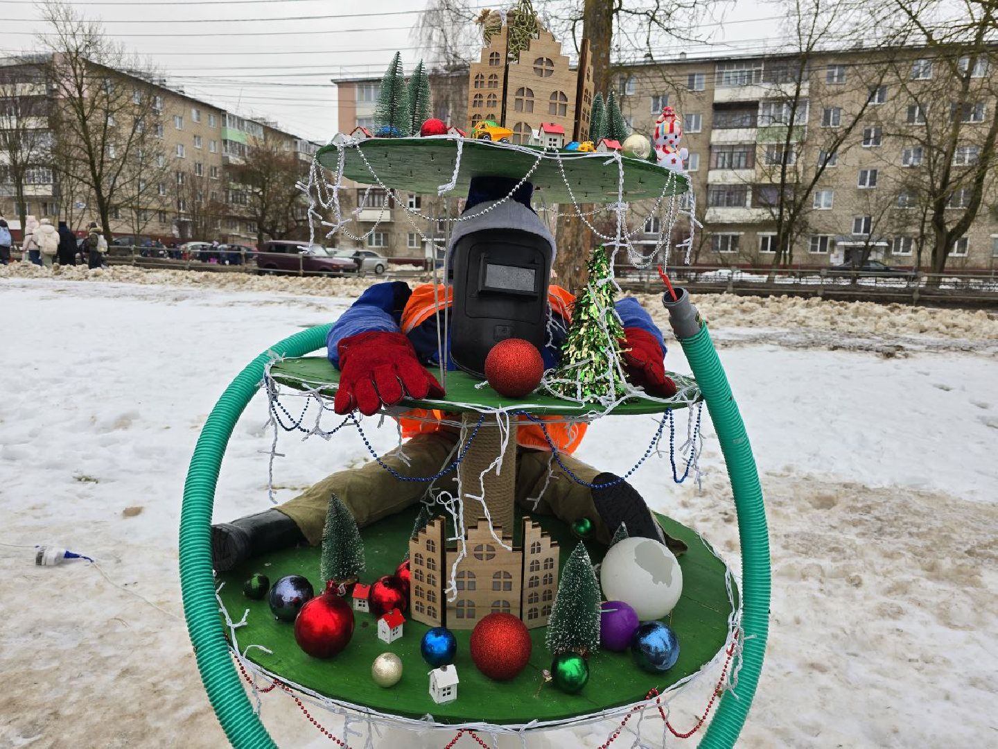 можайск, можайский муниципальный округ, подмосковье, фестиваль креативных елок, голосование, новый год,