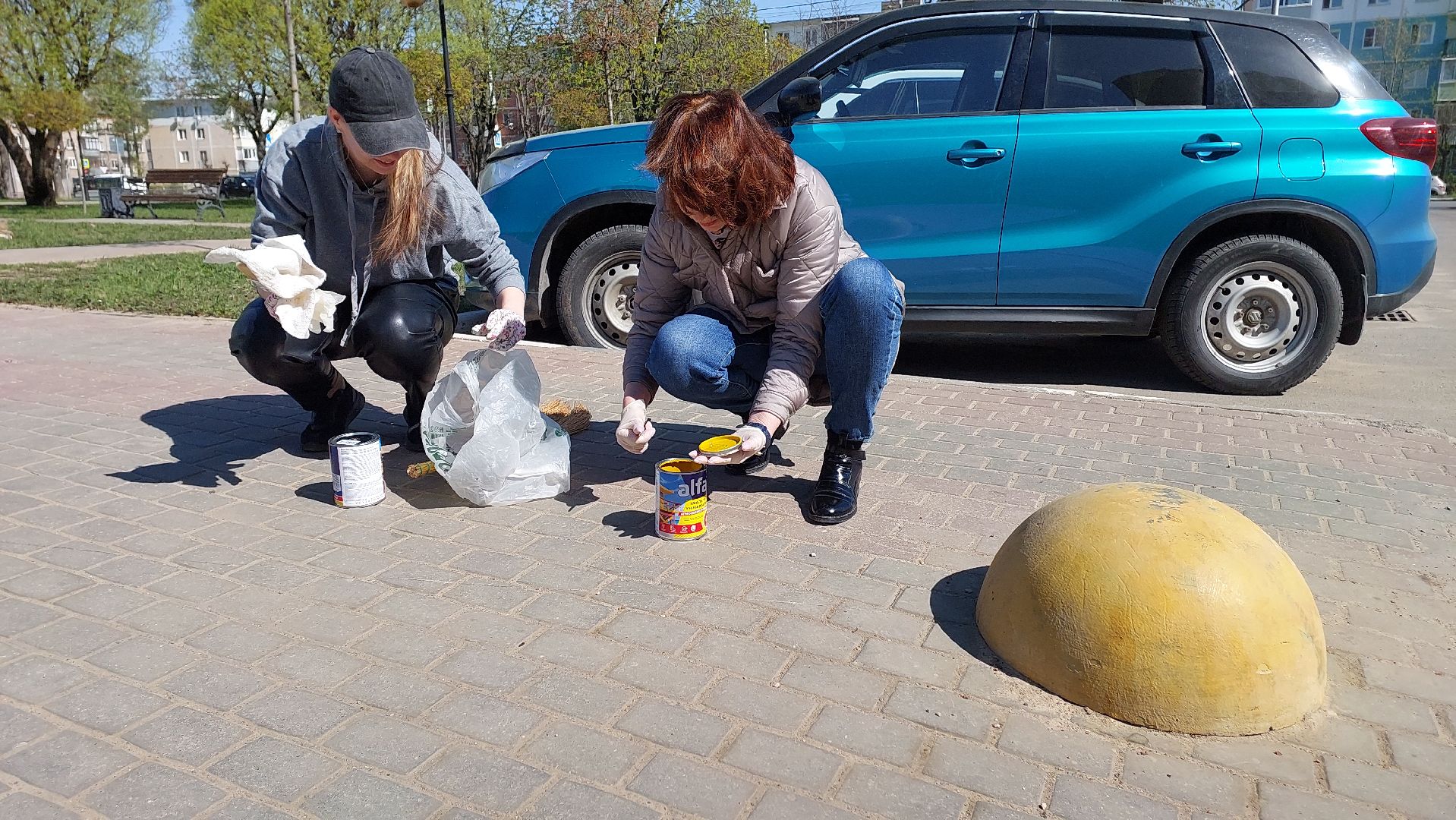 субботник, серпухов, благоустройство, социальная служба, уборка улиц, общеобщеобластной субботник, подмосковье,