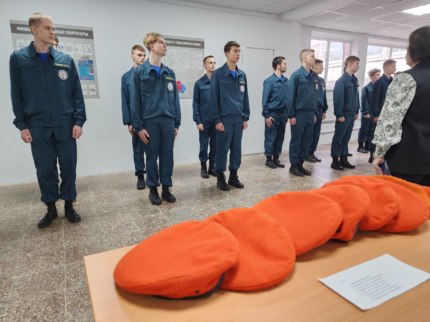 вертикалки, присяга, орехово-зуевский техникум, студенты,