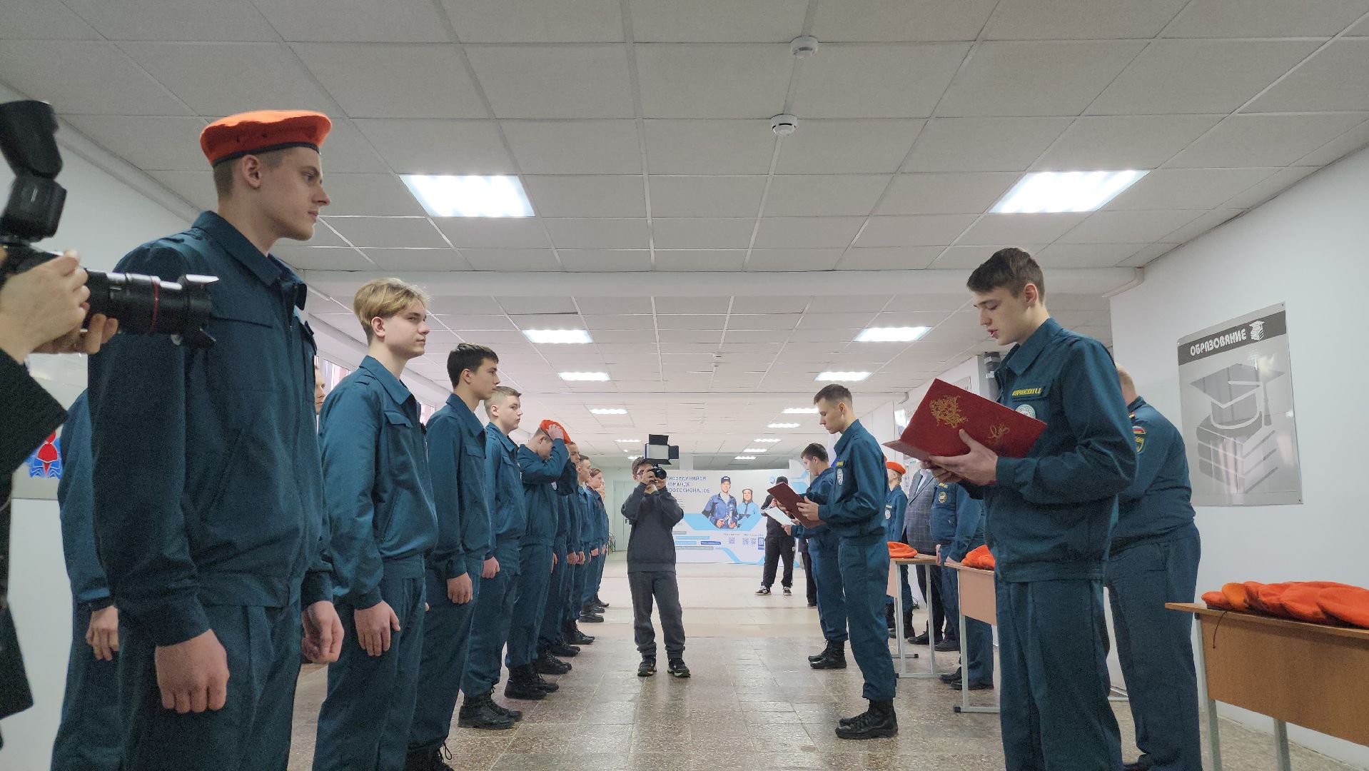 вертикалки, присяга, орехово-зуевский техникум, студенты,