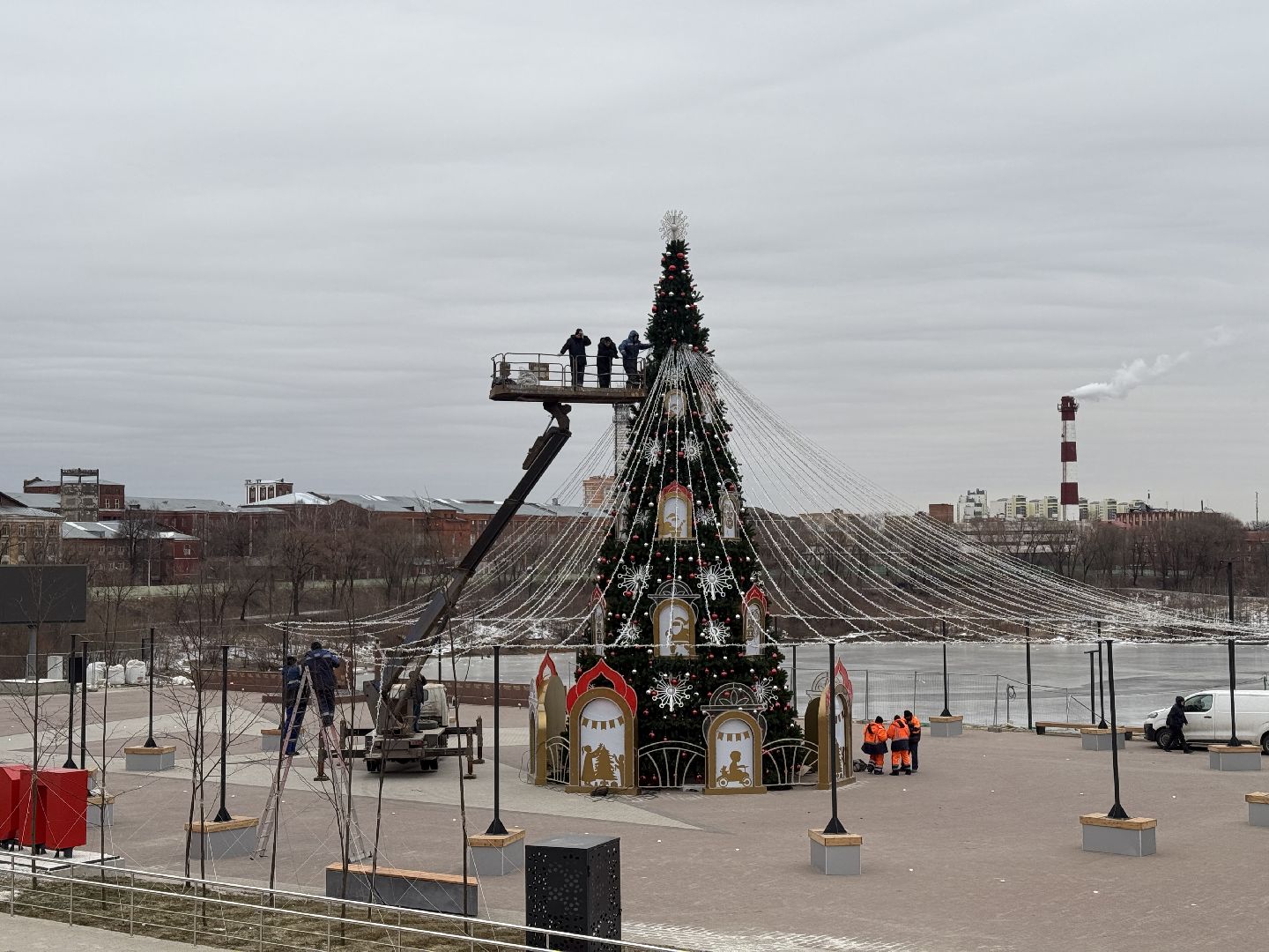раменское, новый год, елка, благоустройство,