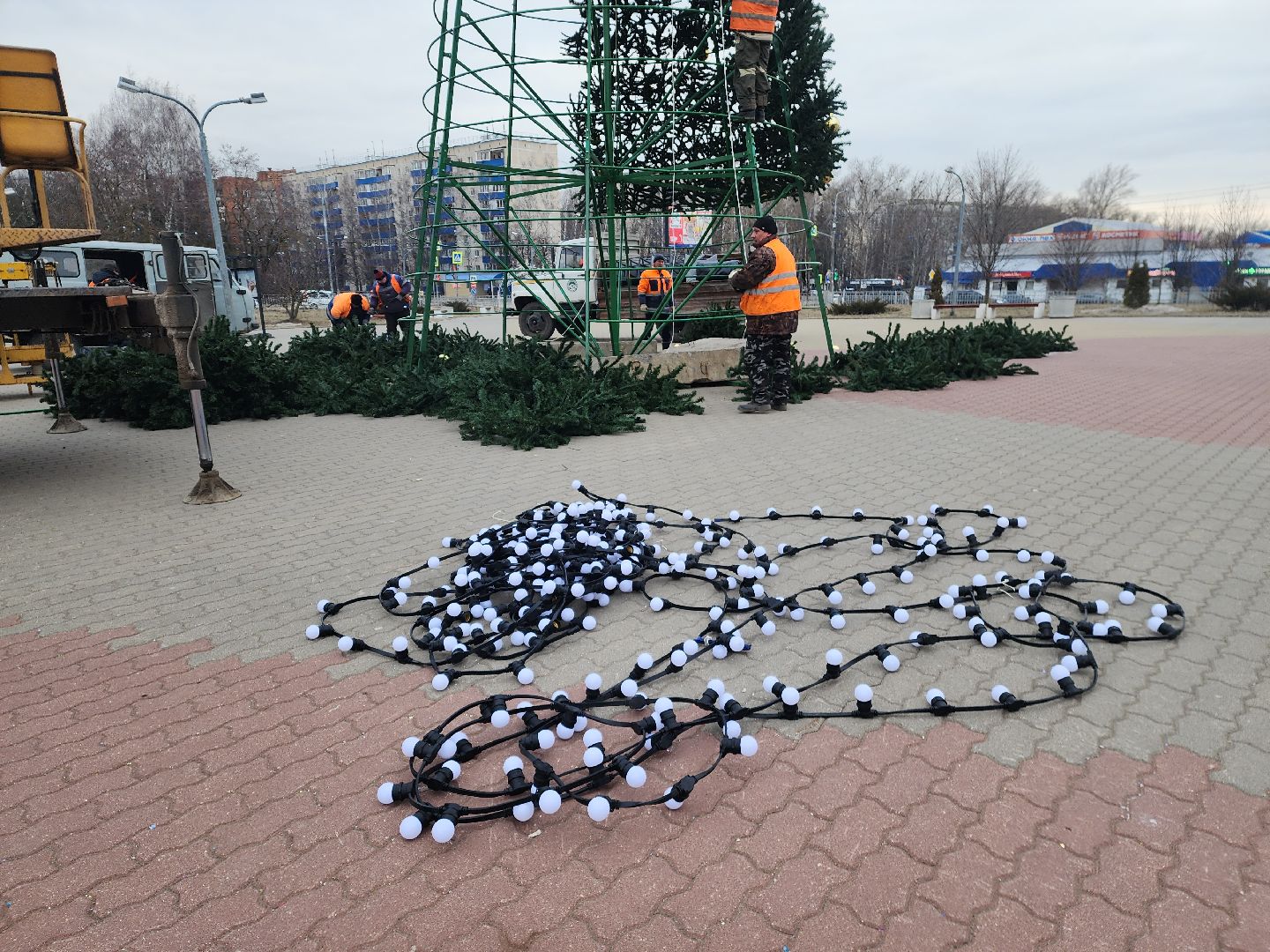 пущино, серпухов, новый год, вертикалки,