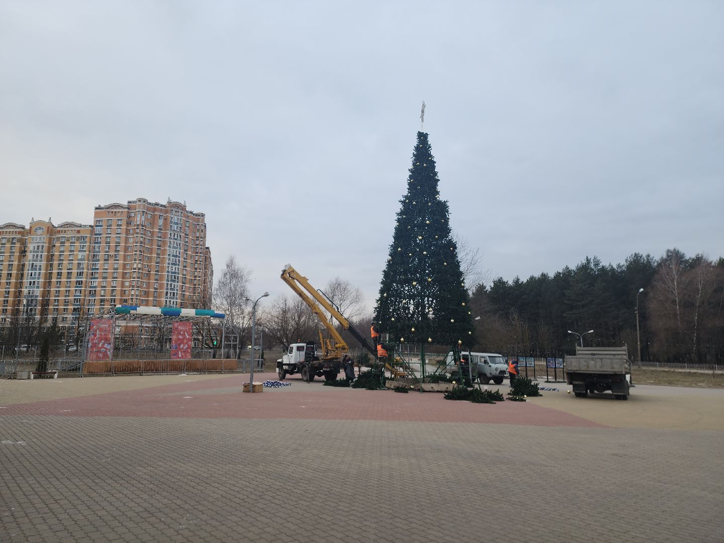 пущино, серпухов, новый год, вертикалки,