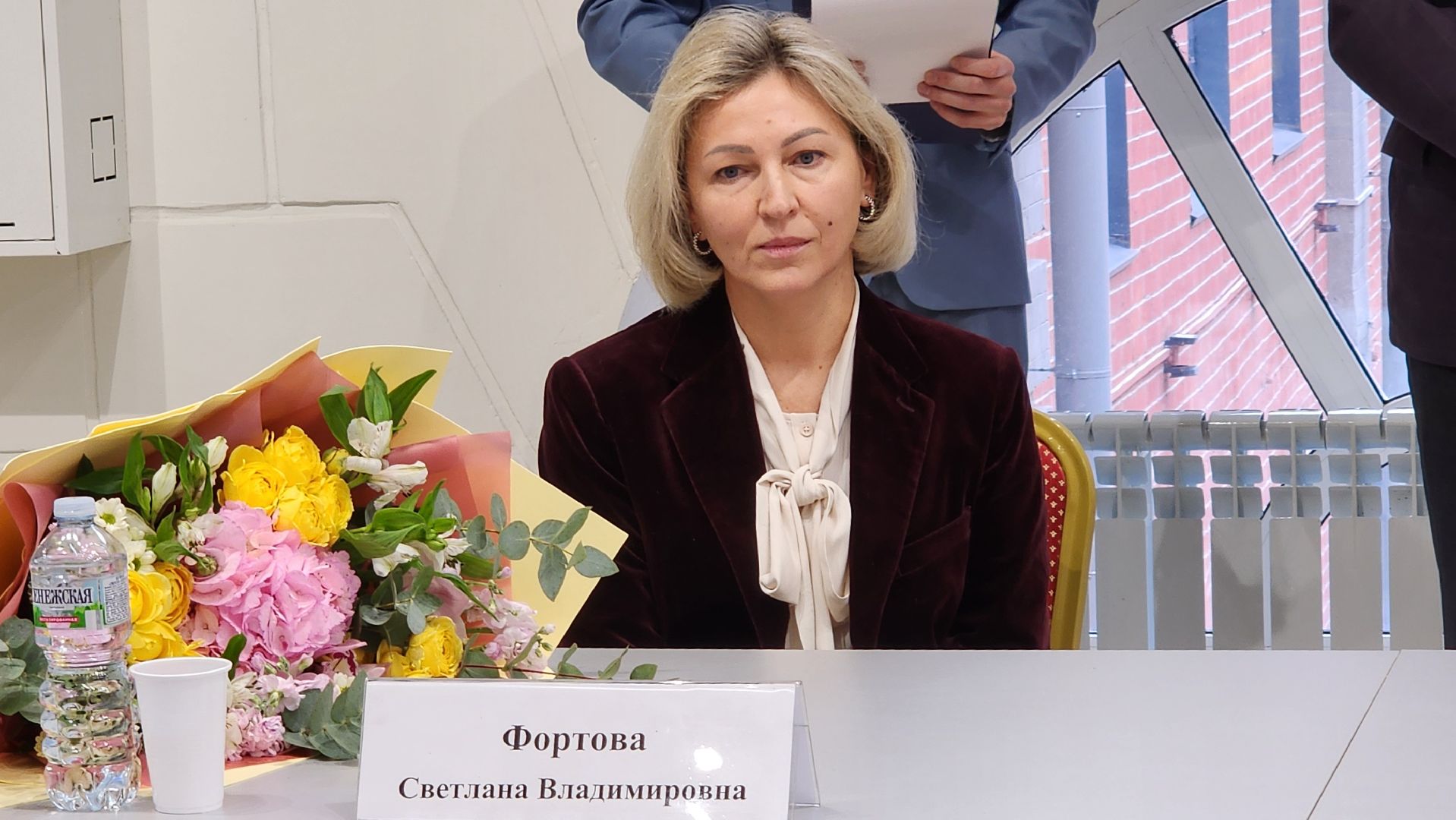 гашение почтовой марки,академик Владимир Фортов, Глуховская мануфактура, Ногинск, Богородский городской округ,