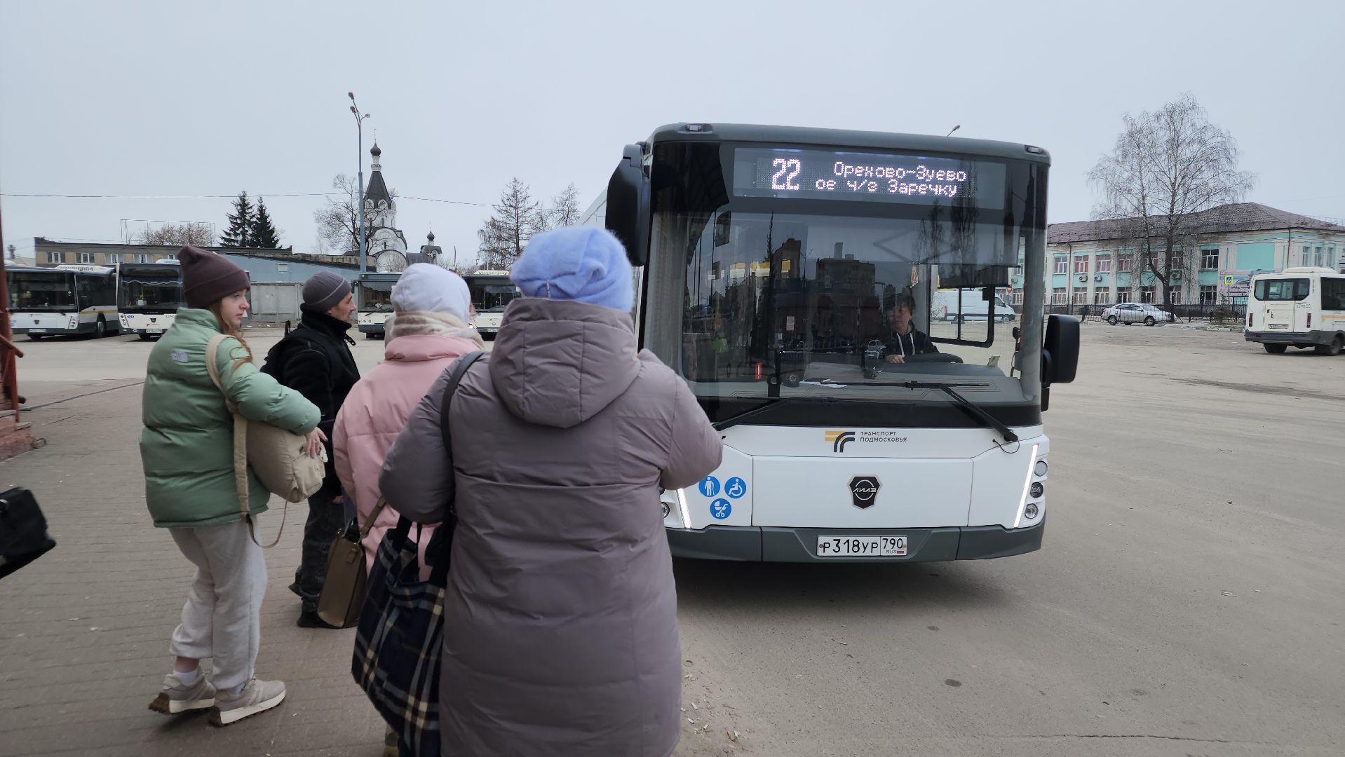 вертикалки, орехово-зуевский округ, новый автобус,