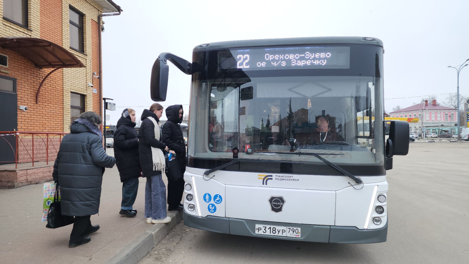 вертикалки, орехово-зуевский округ, новый автобус,