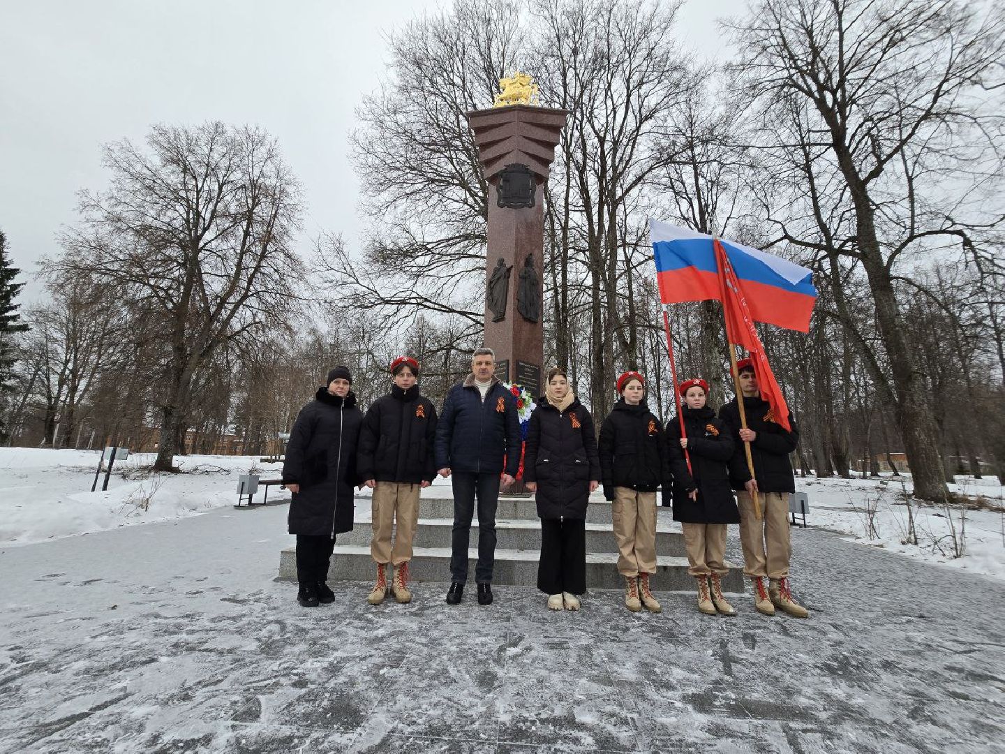 можайск, можайский муниципальный округ, освобождение села, вов, великая отечественная война, история, вахта памяти,83-я годовщина освобождения от немецко-фашистских захватчиков,