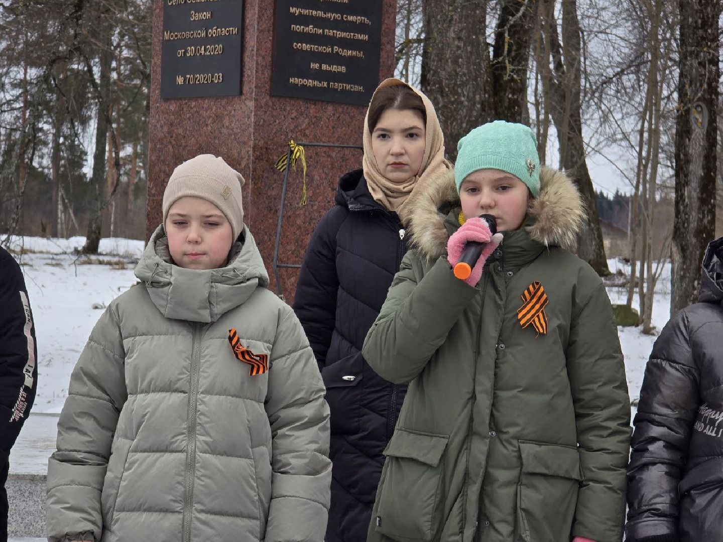 можайск, можайский муниципальный округ, освобождение села, вов, великая отечественная война, история, вахта памяти,83-я годовщина освобождения от немецко-фашистских захватчиков,
