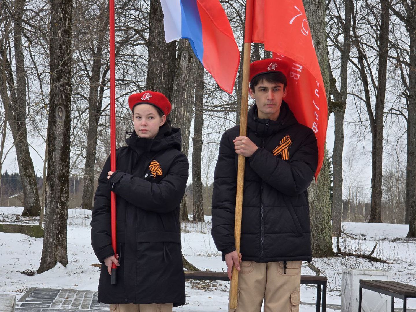 можайск, можайский муниципальный округ, освобождение села, вов, великая отечественная война, история, вахта памяти,83-я годовщина освобождения от немецко-фашистских захватчиков,