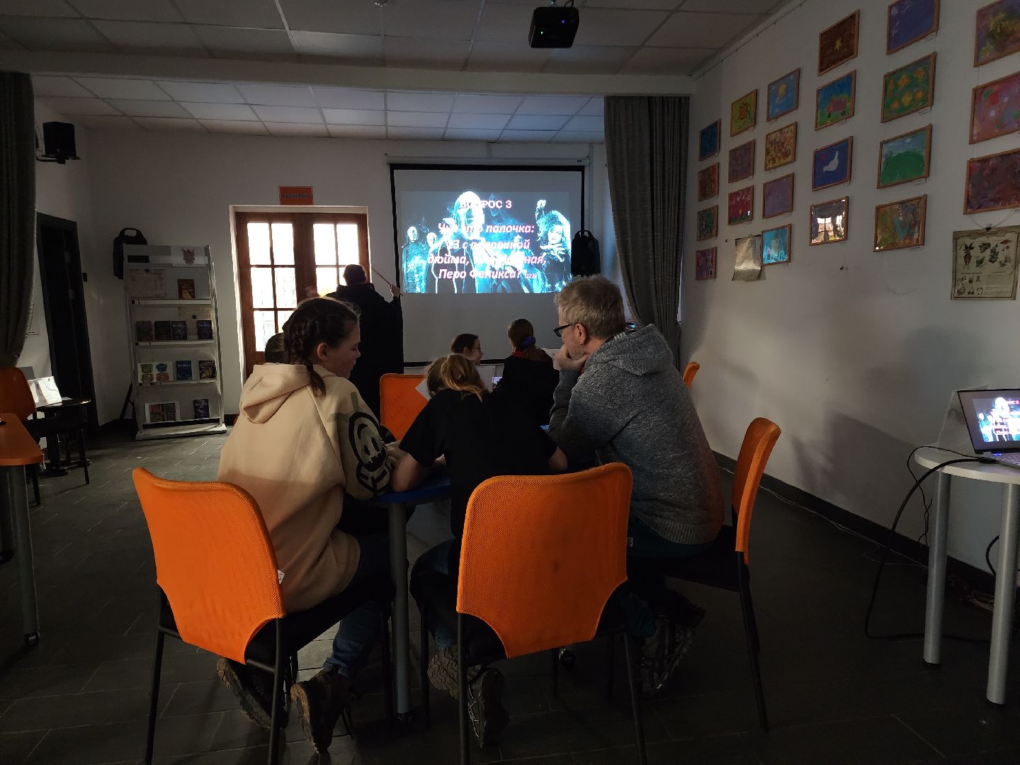 Черноголовка, Библиотека, Литературный квиз,