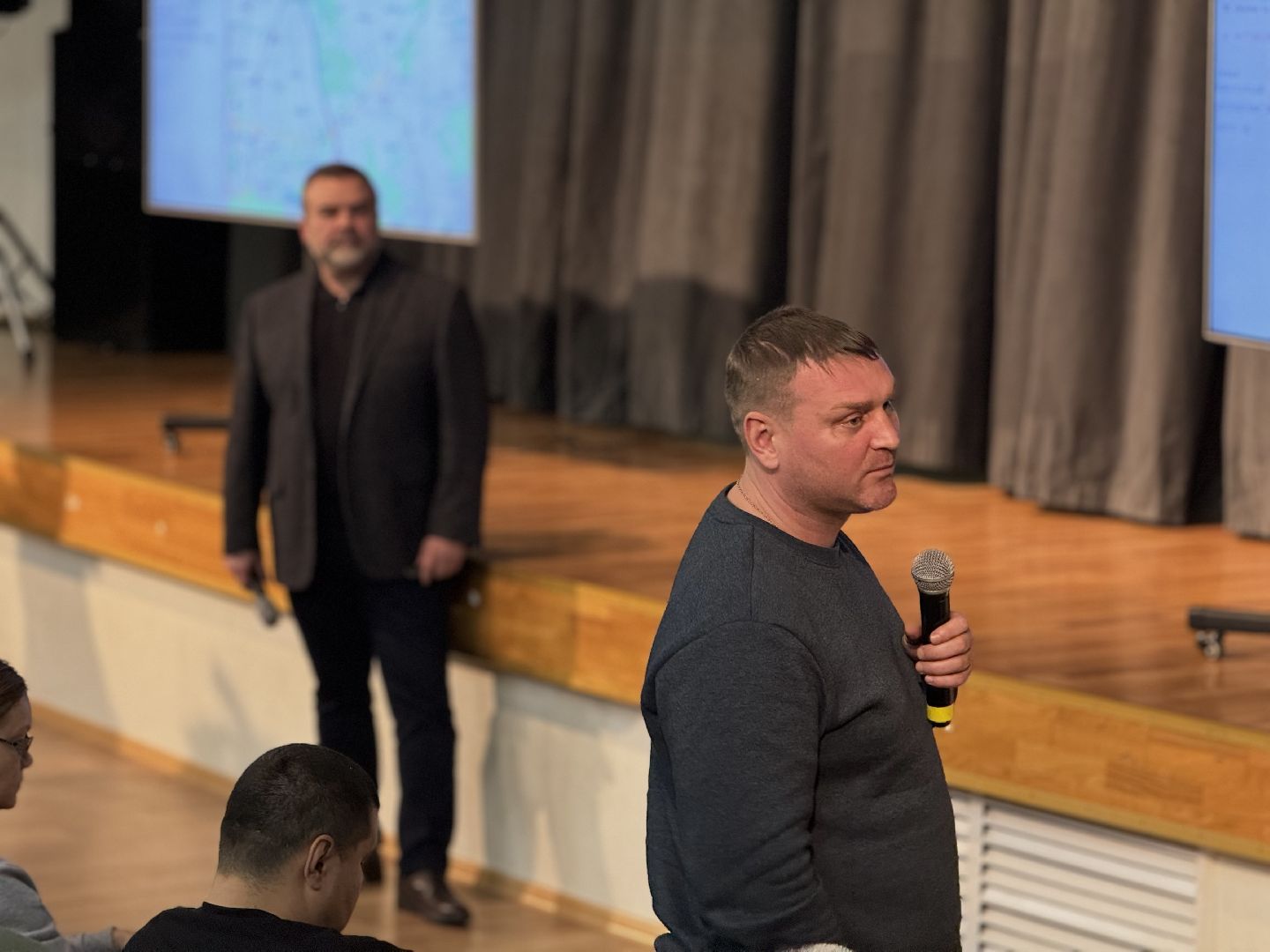 выездная администиация, реконструкция дороги, власть и общество, ленинский городской округ,