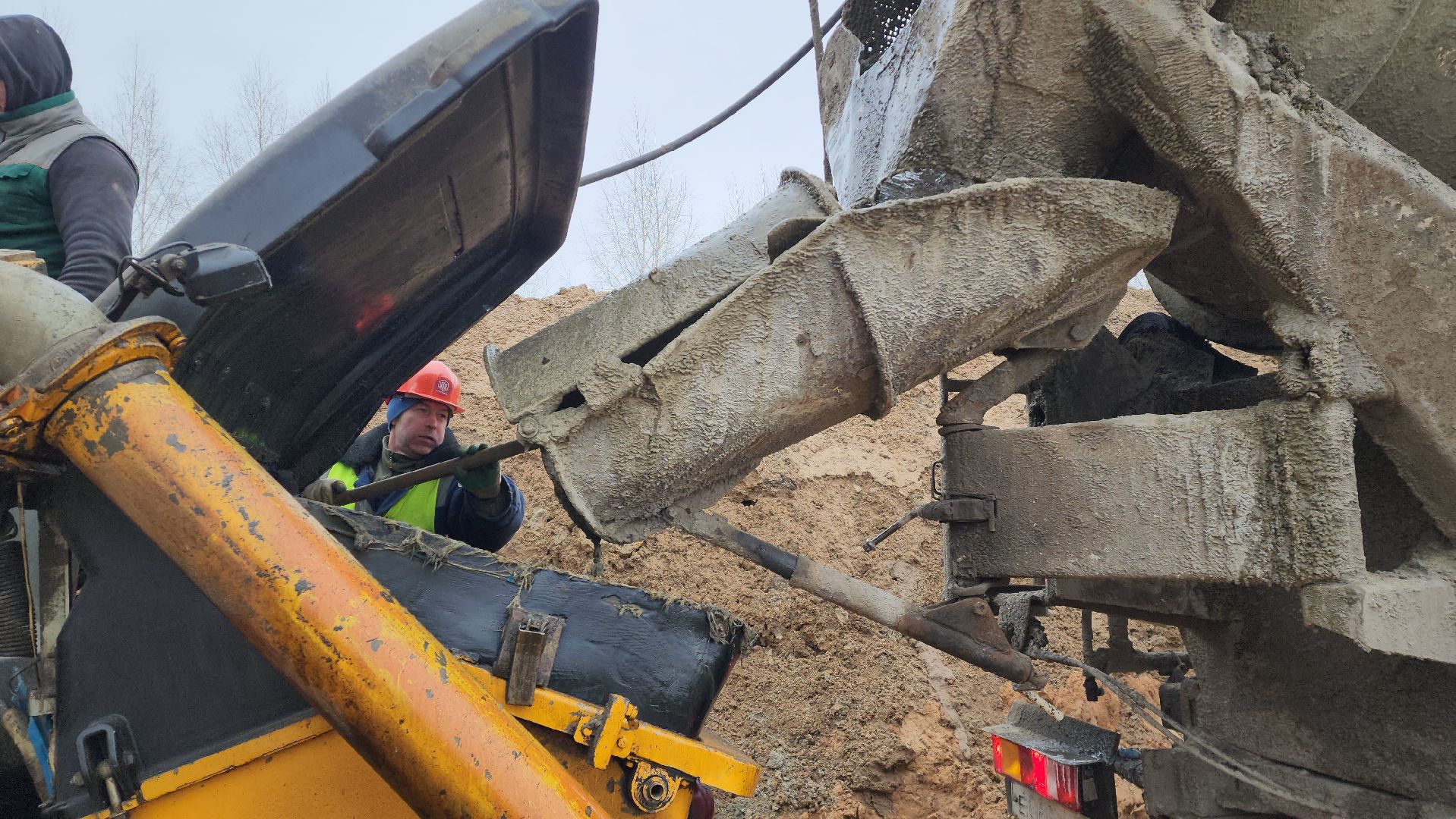 фок с бассейном, Лобня, Строительство, вертикалки,