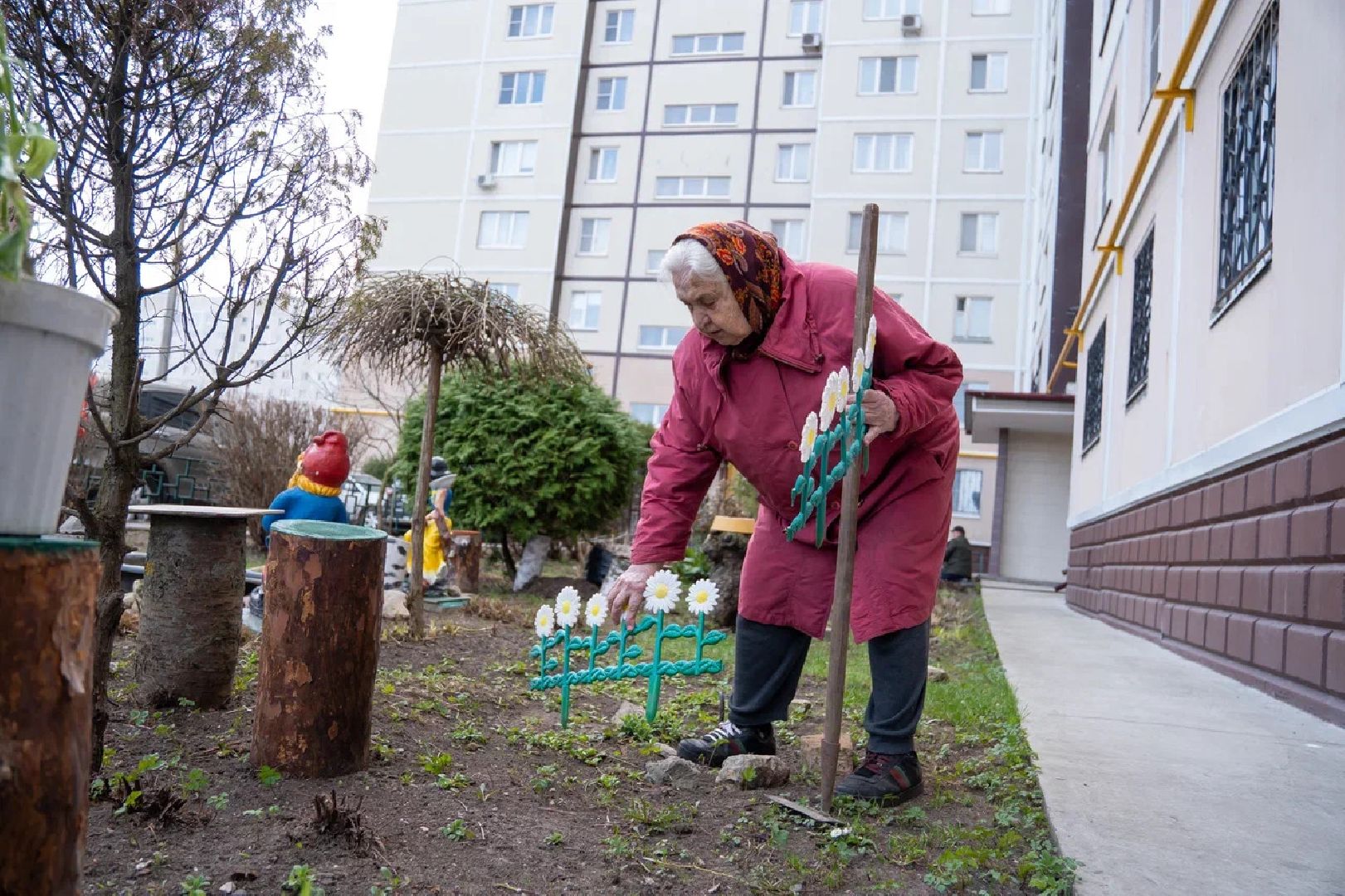 Субботник, благоустройство, Орехово-Зуево, двор